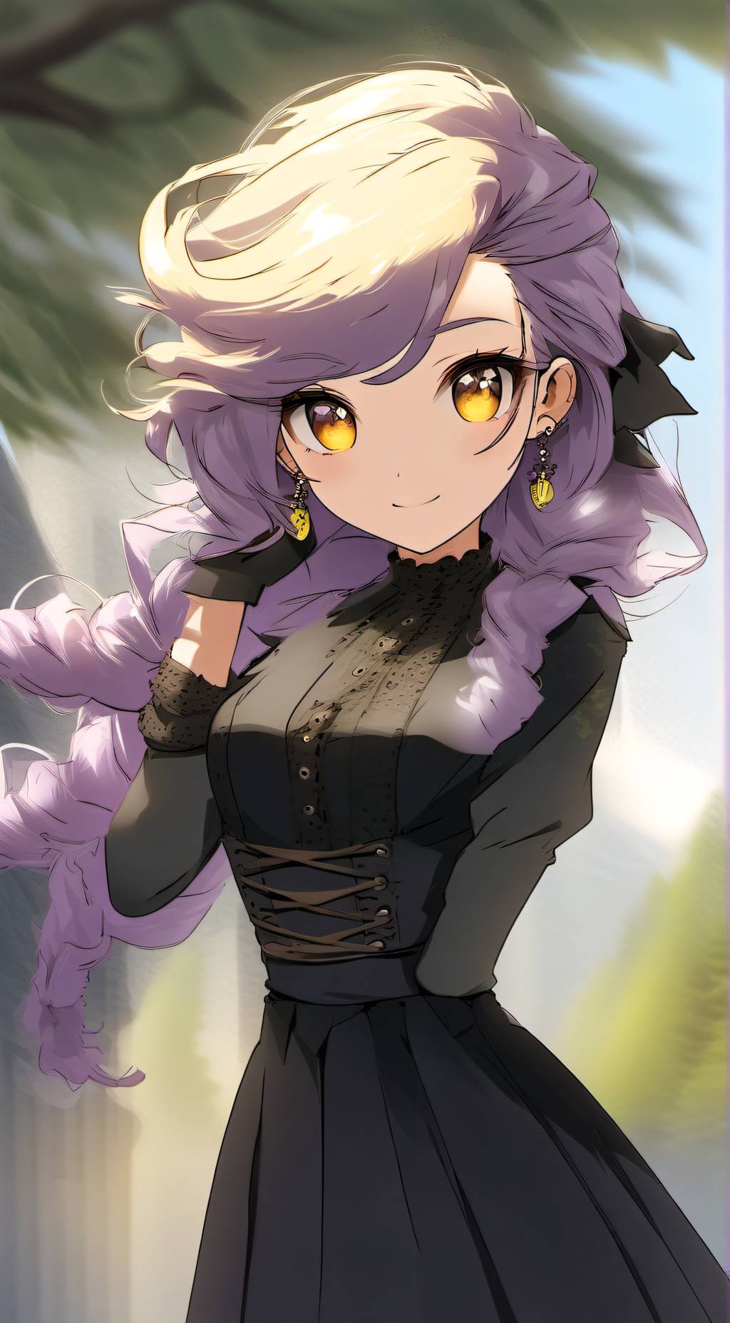 ai character: Lyra background