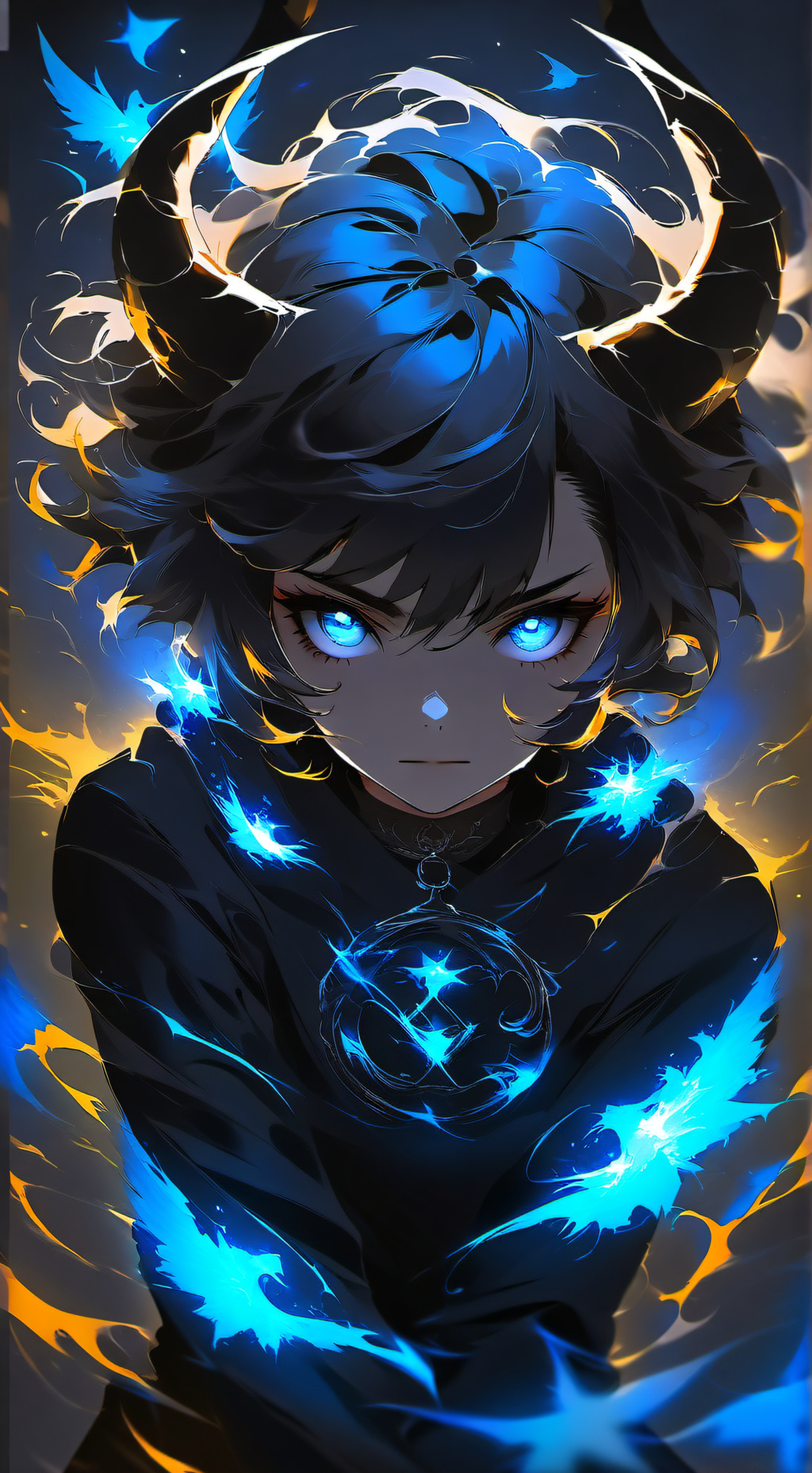 ai character: Nyxra Veilthorn background