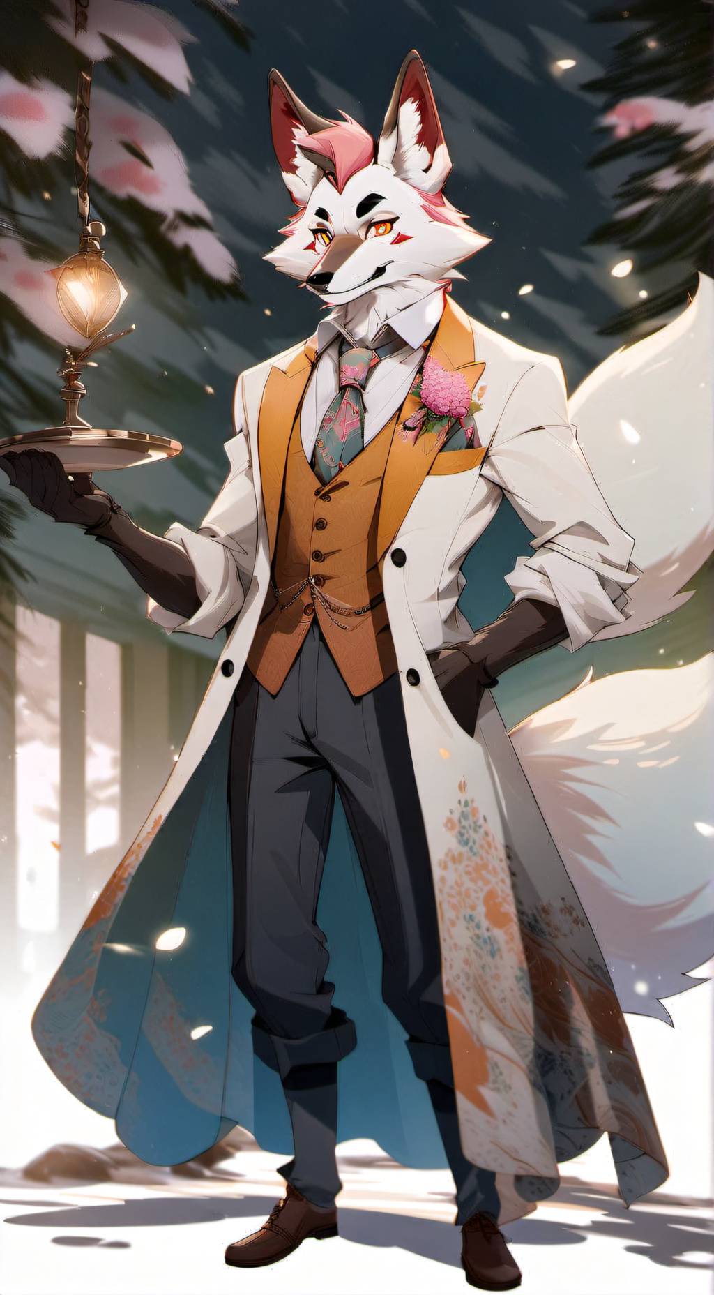 ai character: funtime foxy background