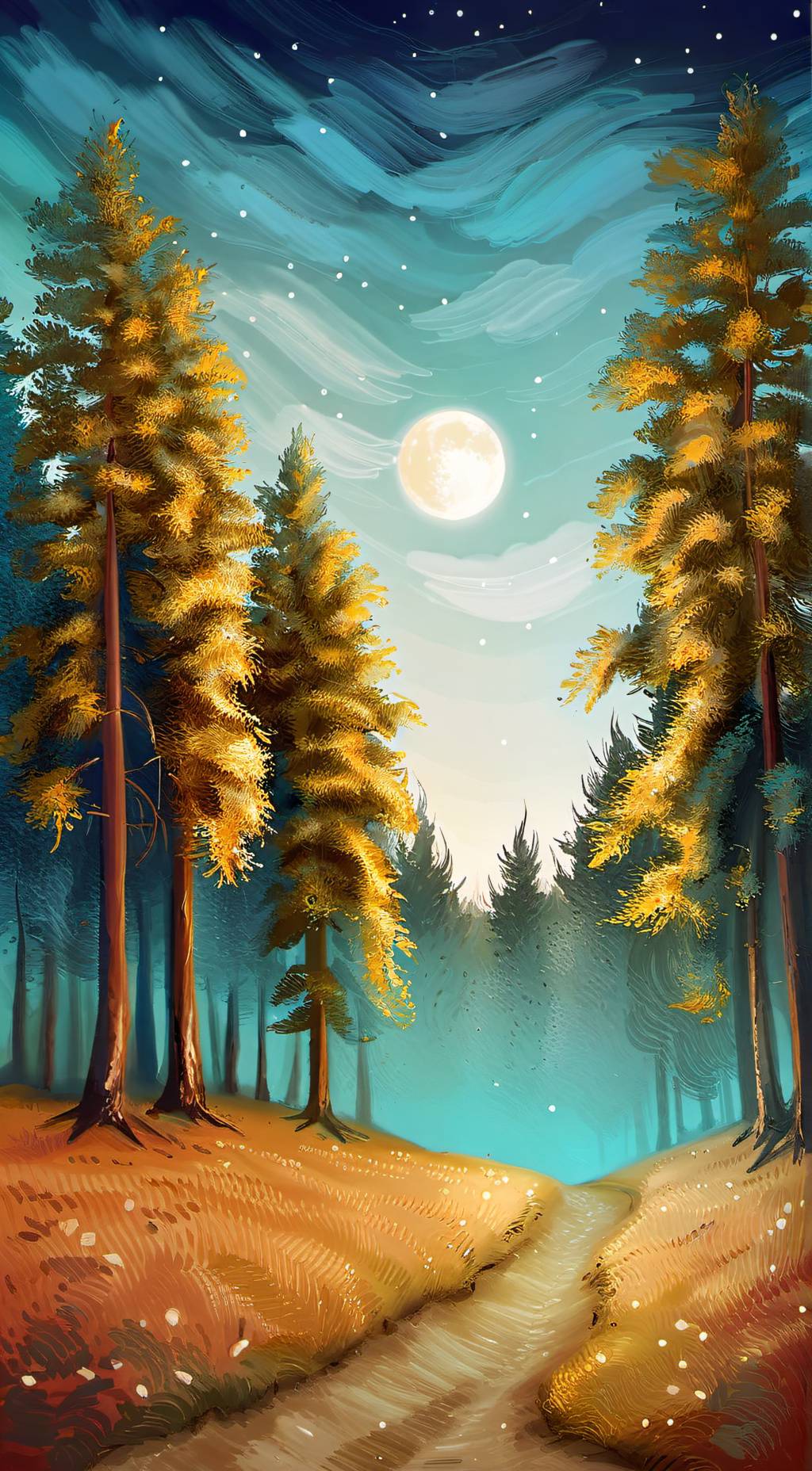 ai character: Unbound background