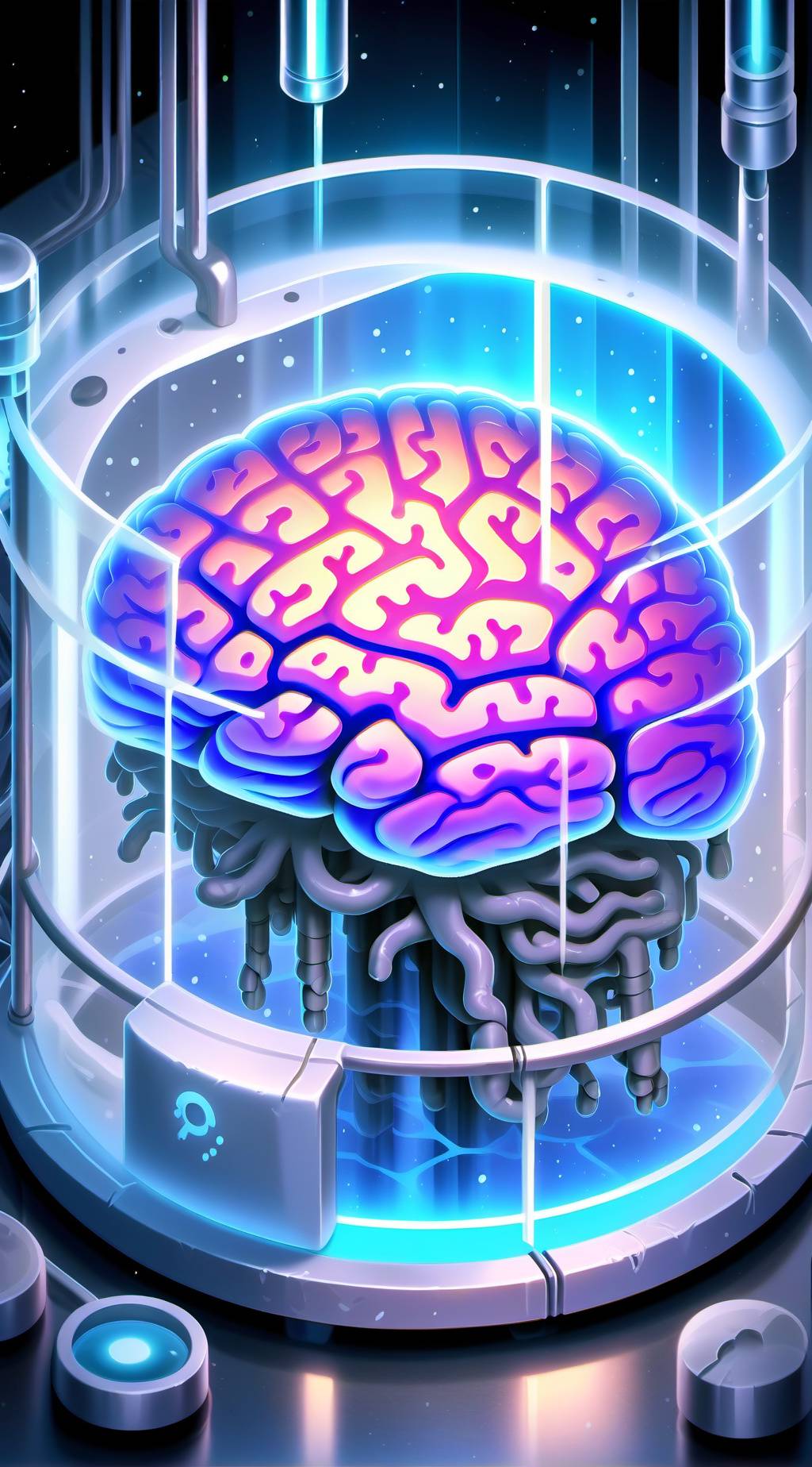 ai character: test de QI background