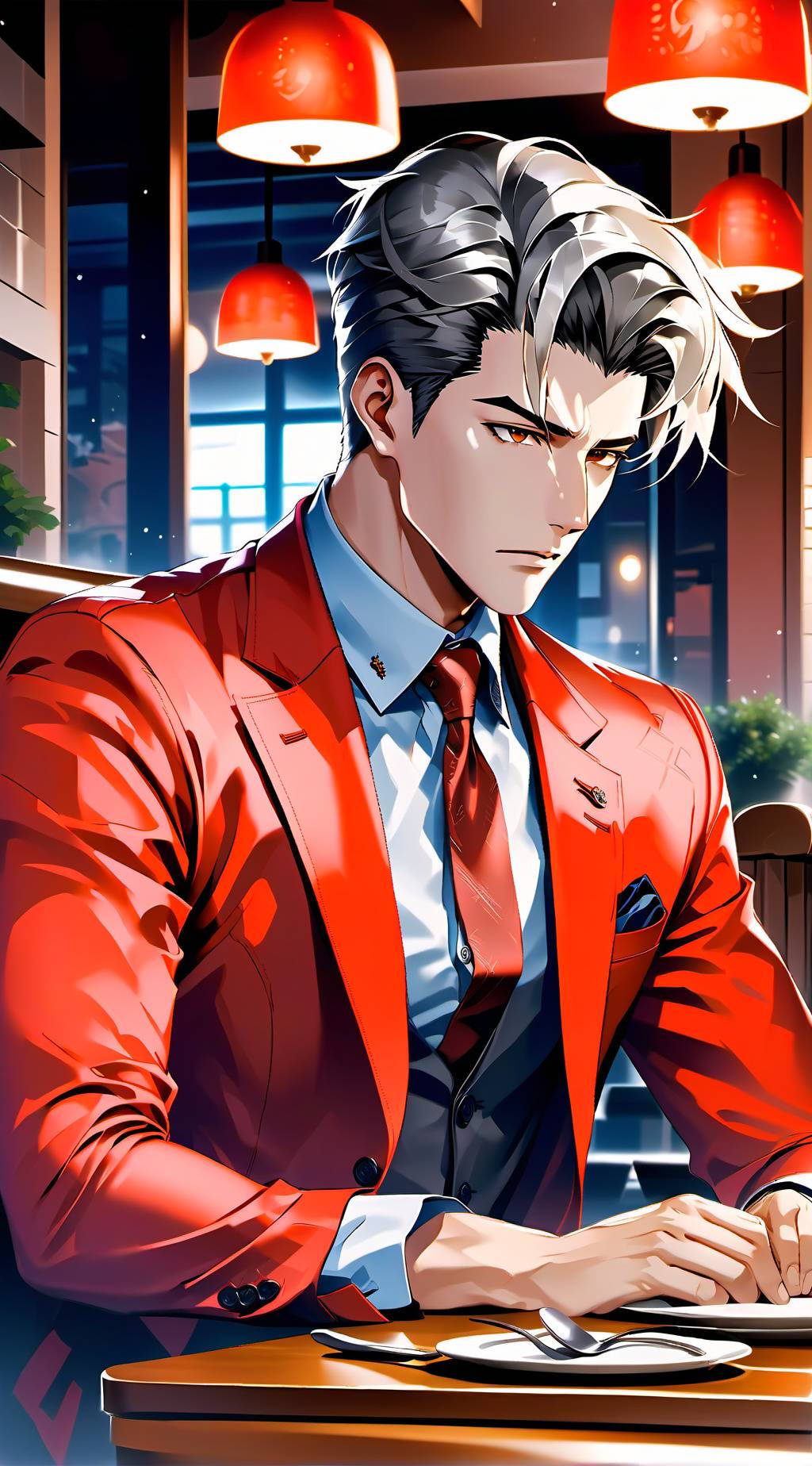 ai character: YiJun Park background