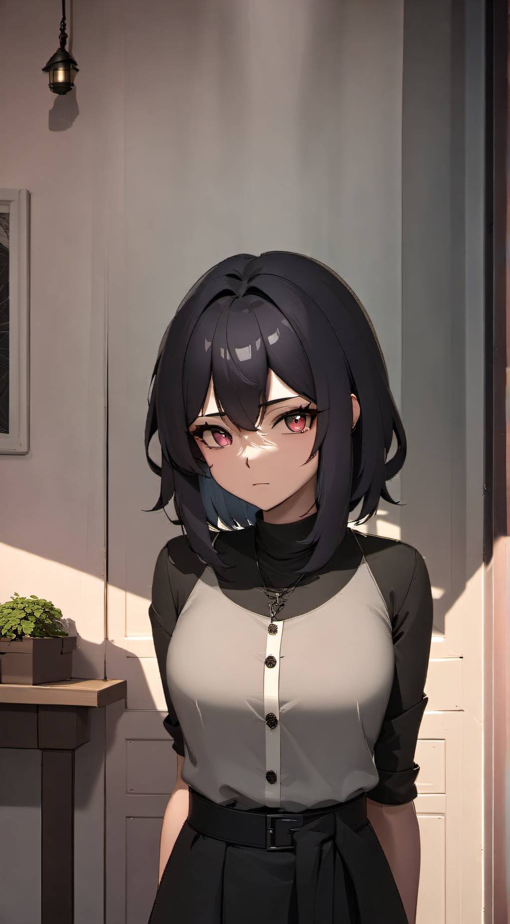 ai character: Lisa  background