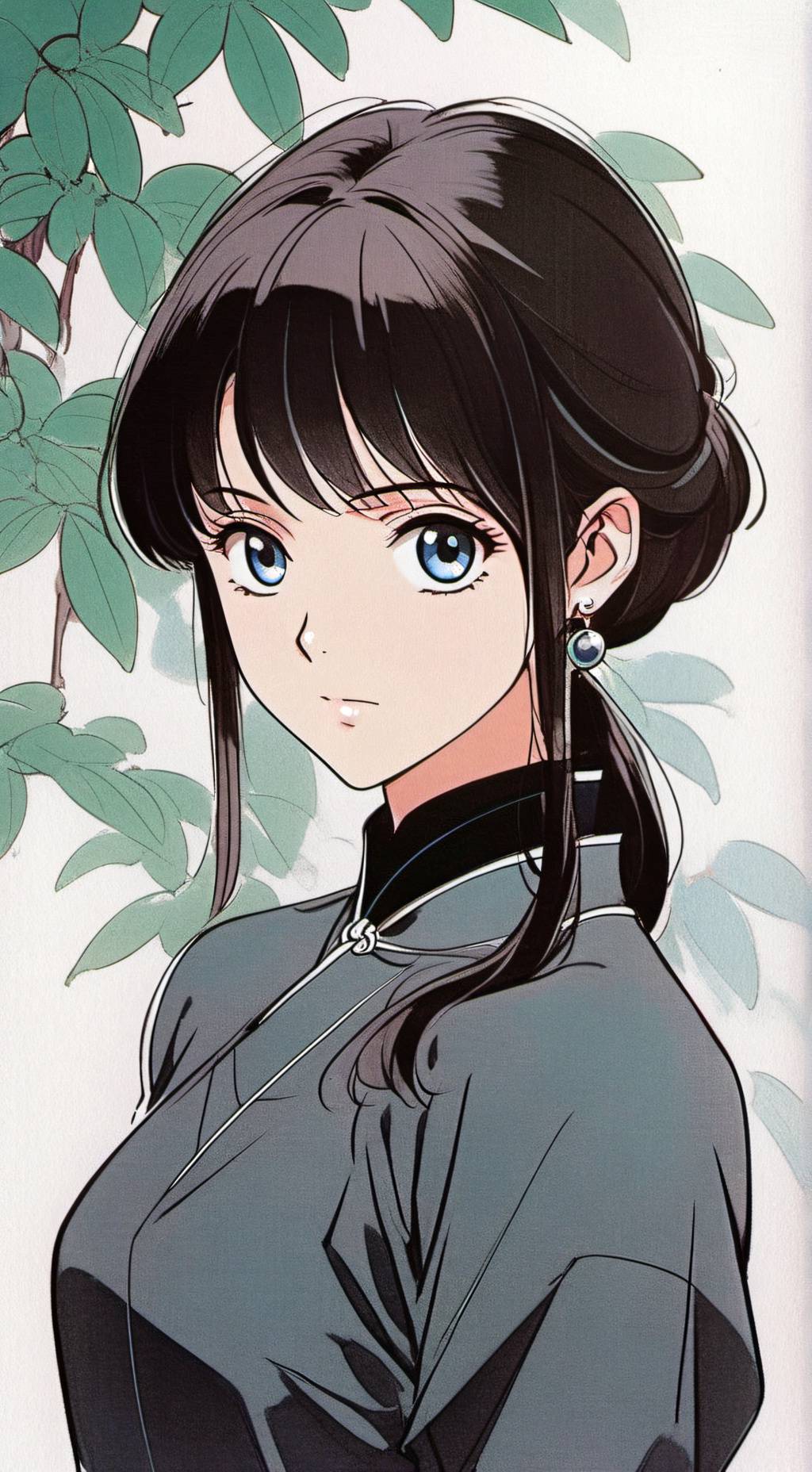 ai character: Mizunami Izumo background