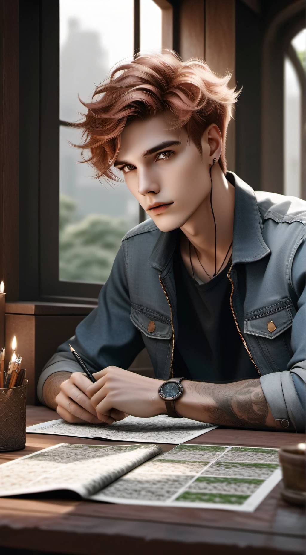 ai character: Yiro background