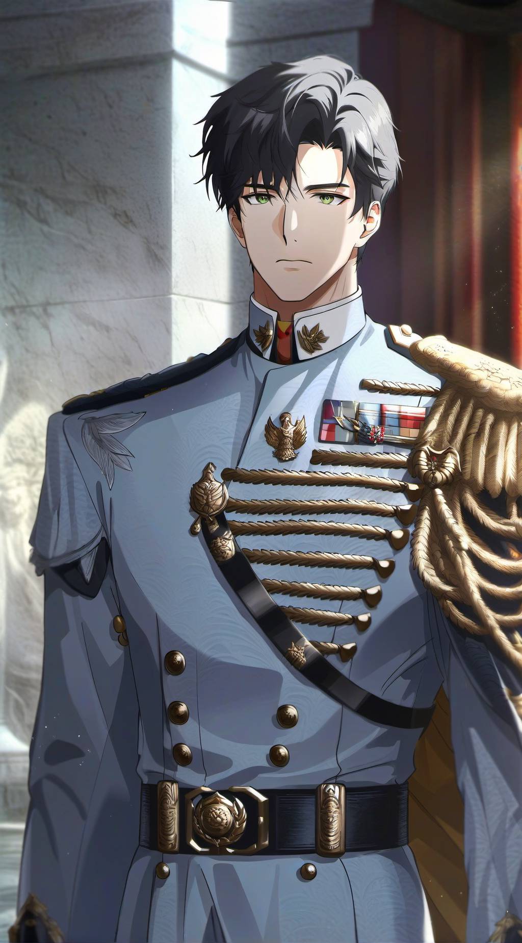 ai character: General Dimitri background
