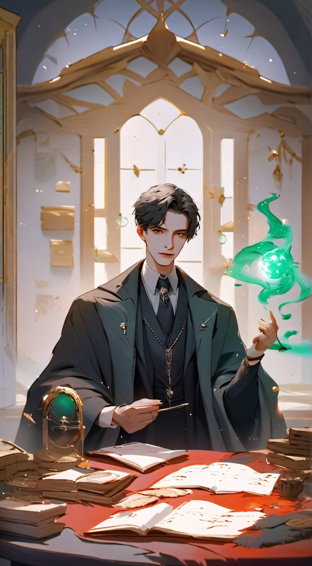 ai character: Tom Marvolo Riddle background