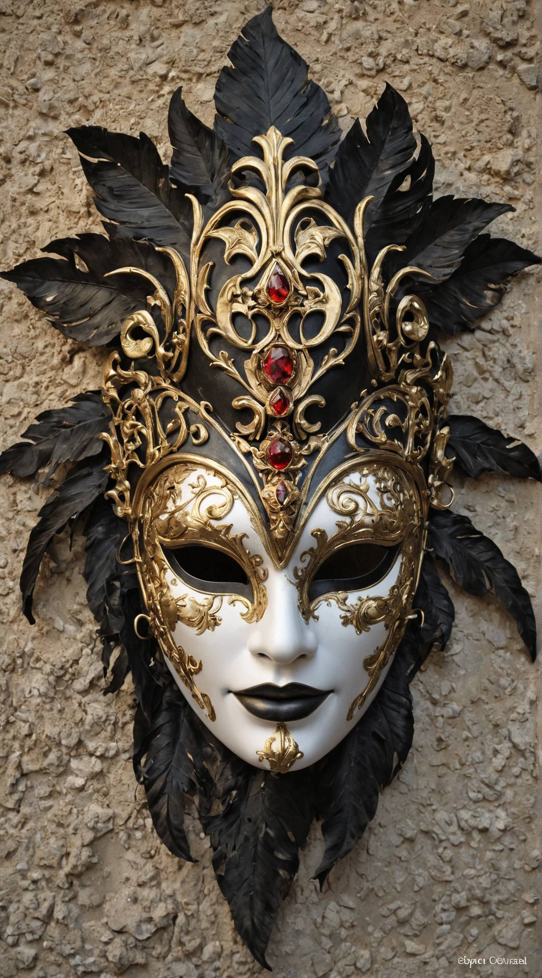 ai character: The Mask background