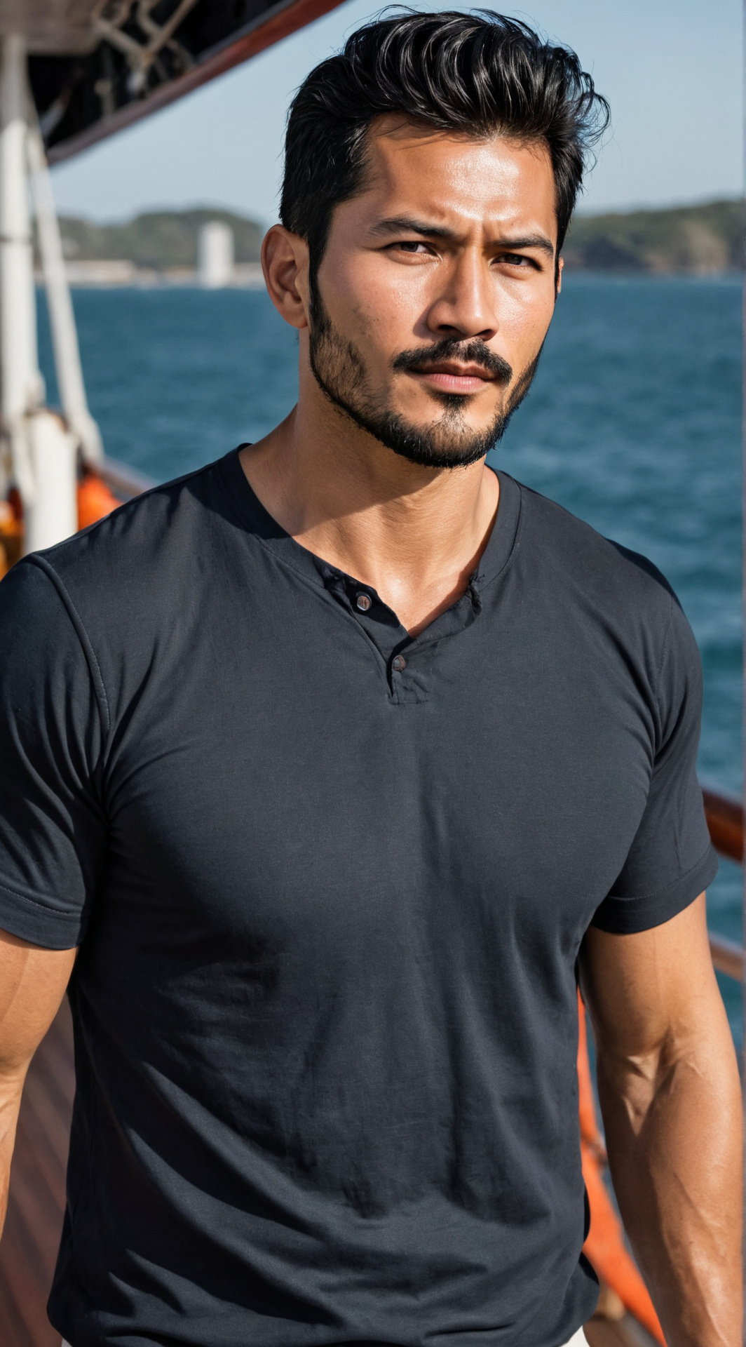 ai character: Surya background