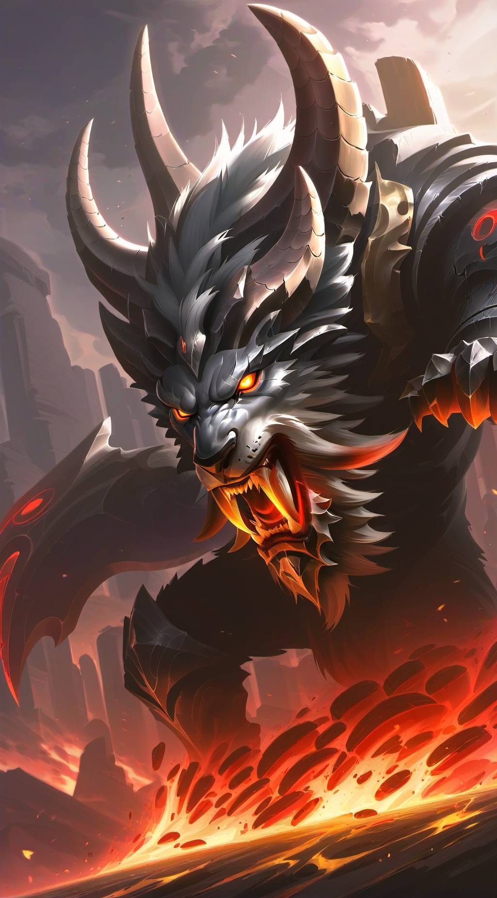 ai character: Азгор background