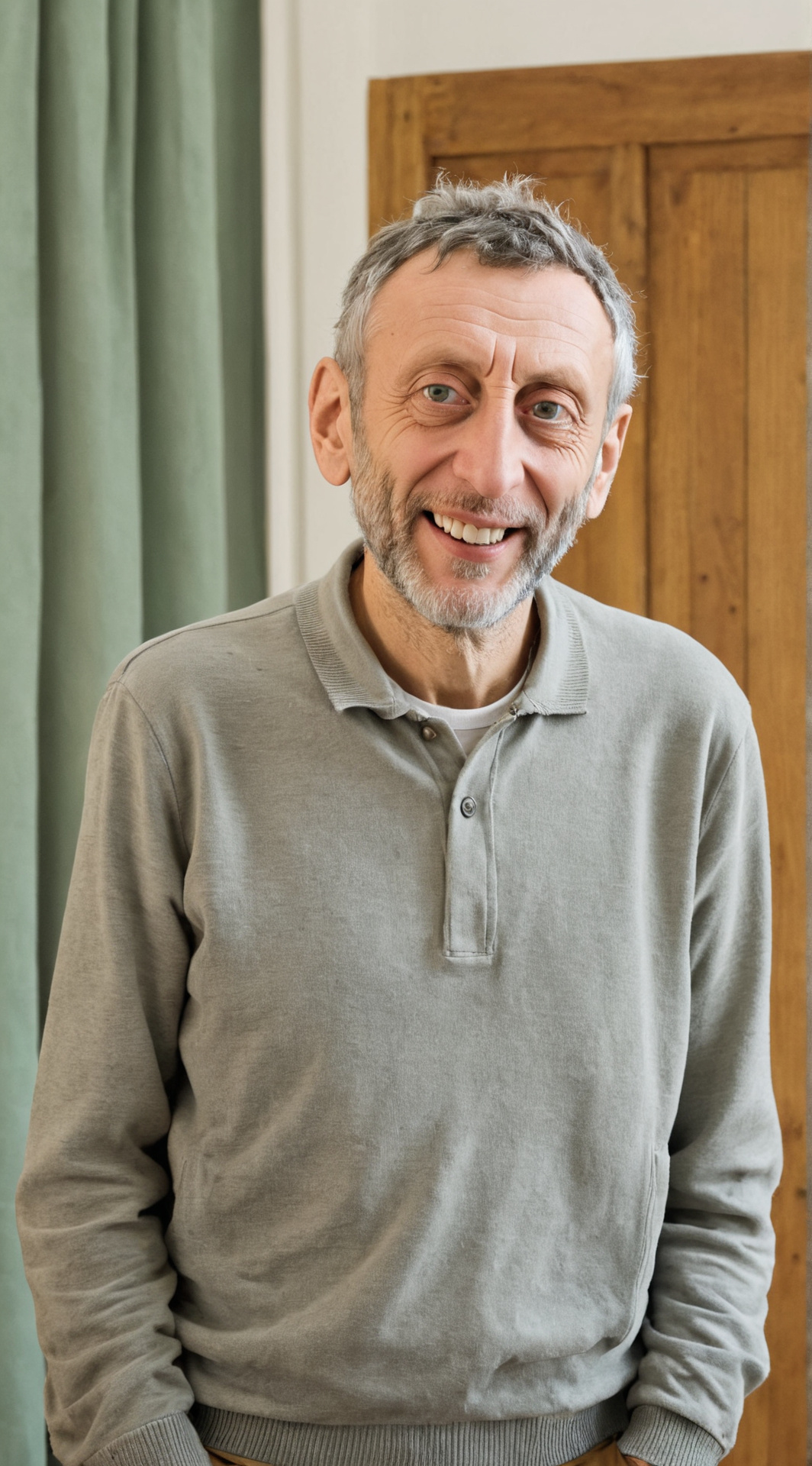 ai character: Michael Rosen background