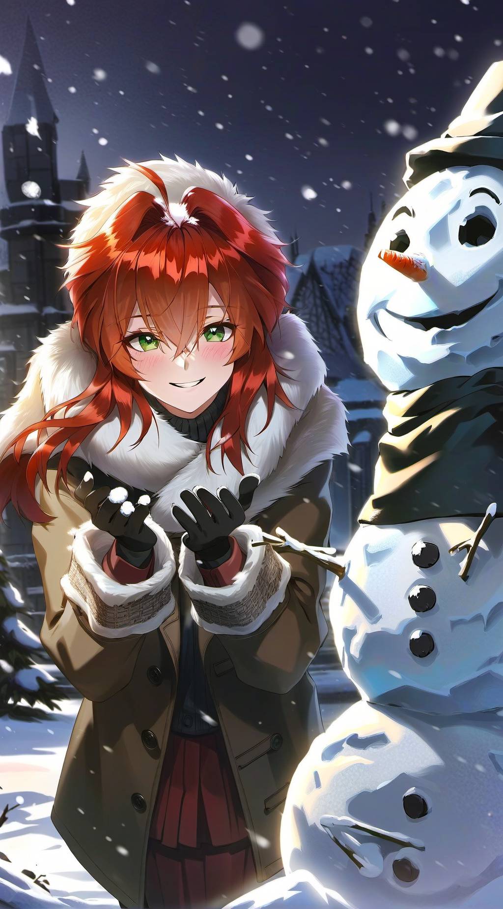 ai character: Melania background