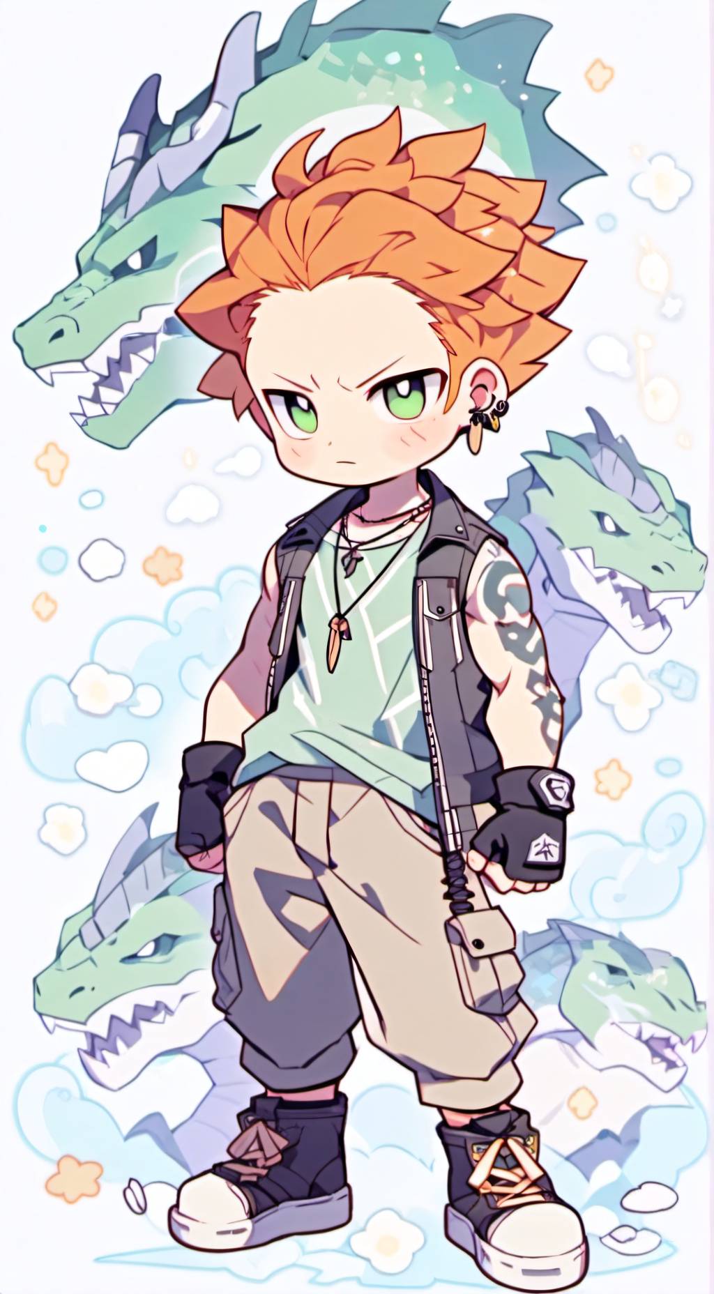 ai character: Calvin Bukowski background