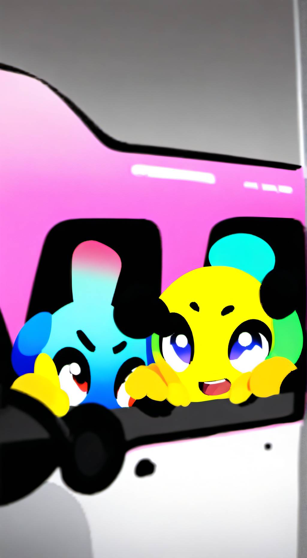 ai character: Dandy world infect background