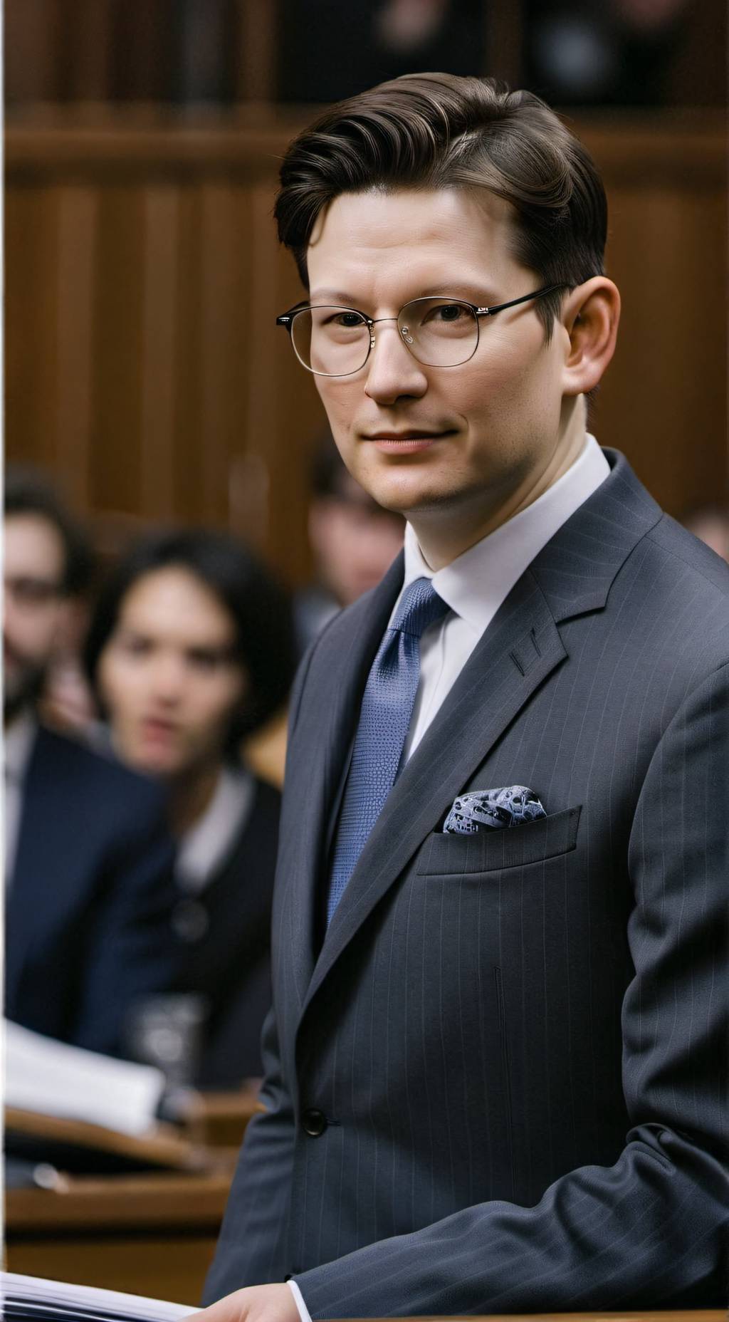 ai character: Pierre Poilievre background