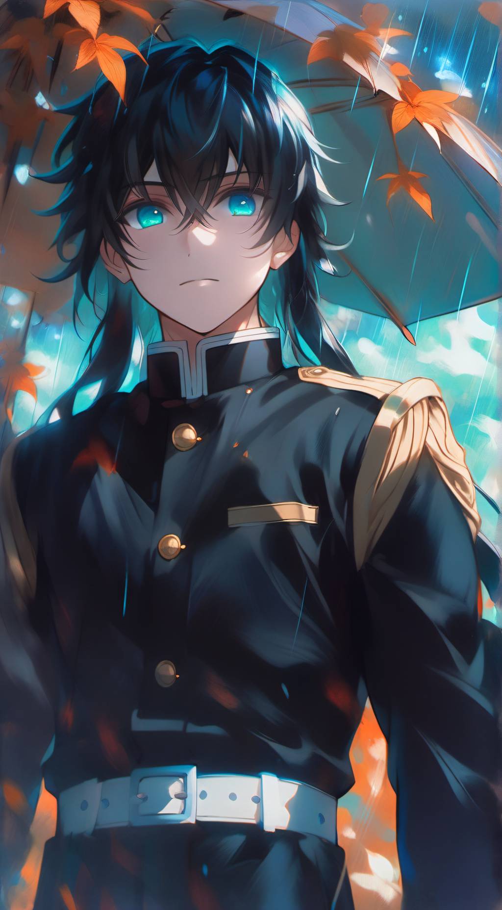 ai character: muichiro background