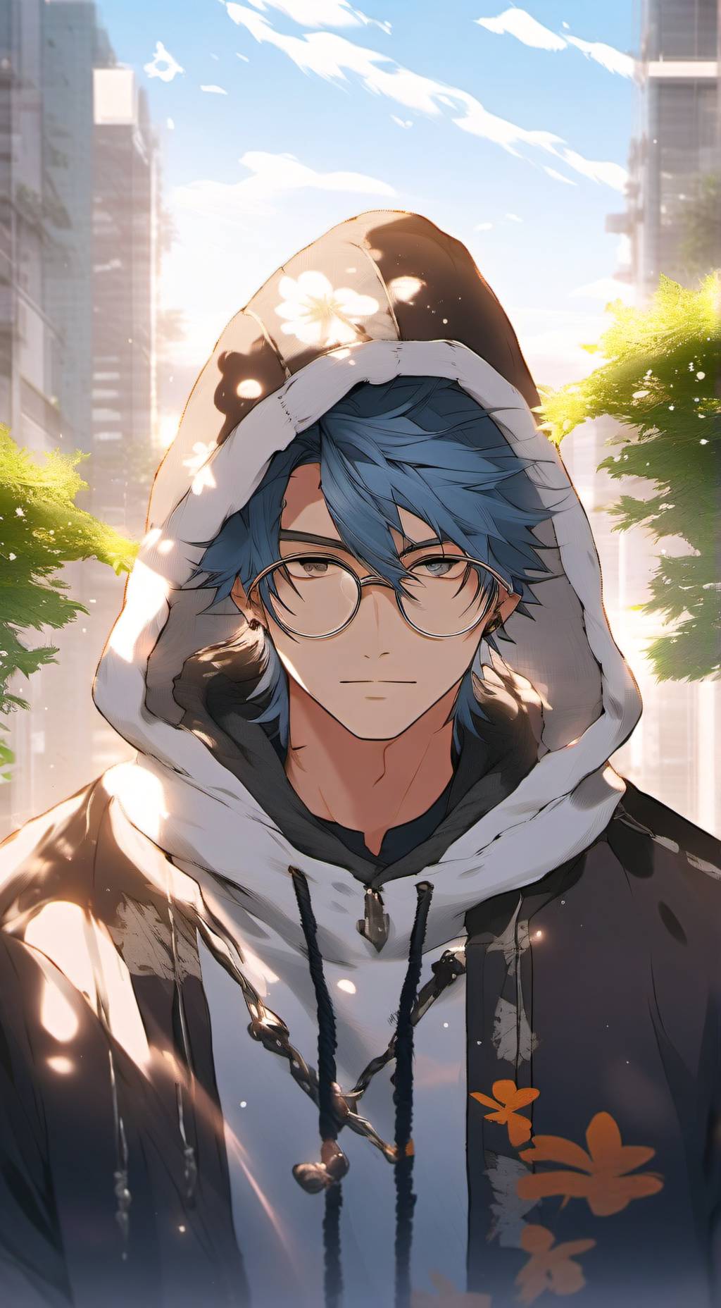 ai character: Damien Clifford  background