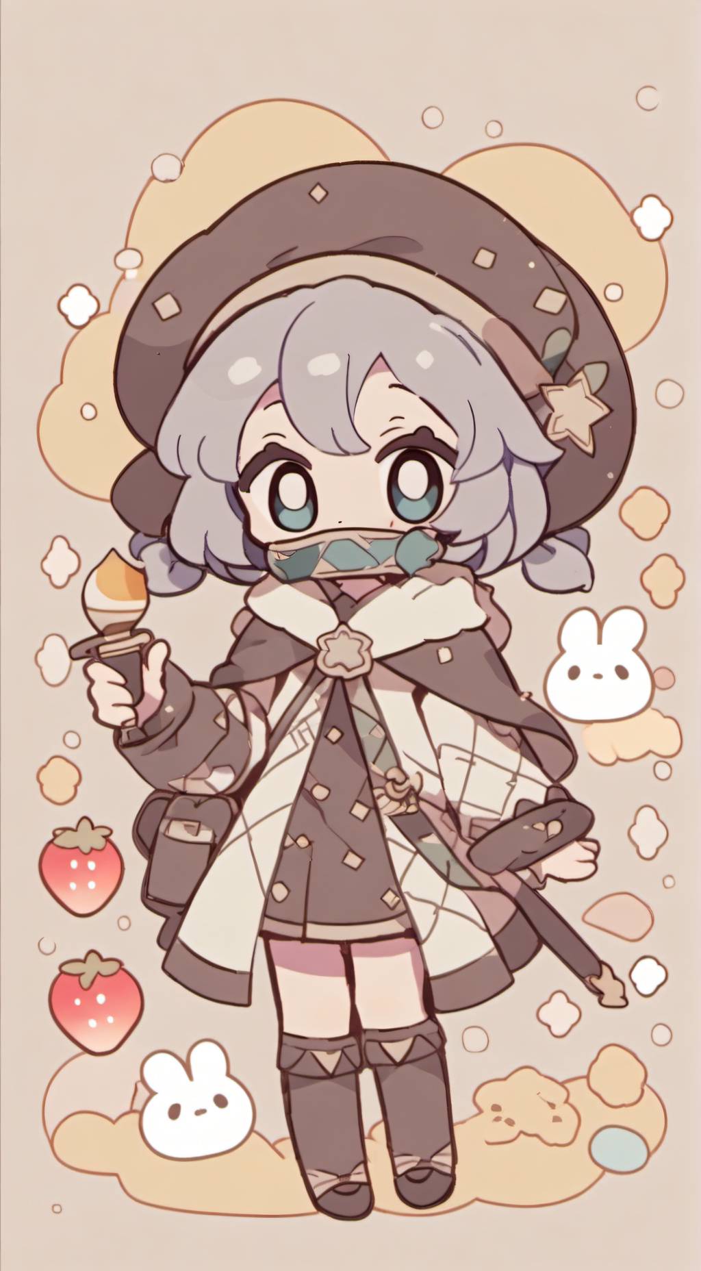 ai character: sprout background