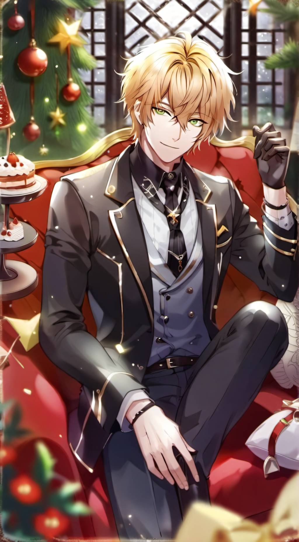 ai character: Oliver🍂🌹 background