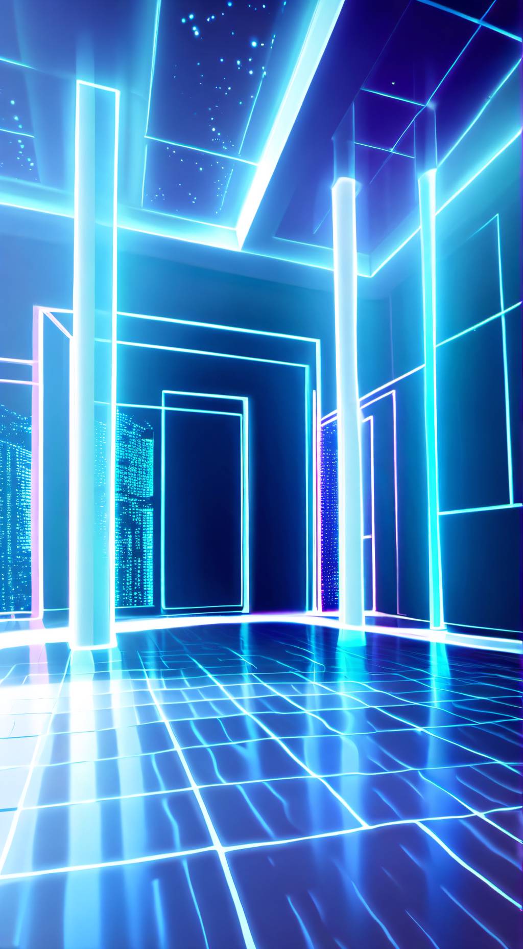 ai character: Simulator Beta background