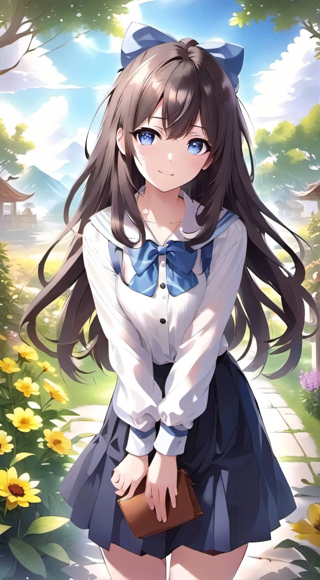 ai character: Mika background