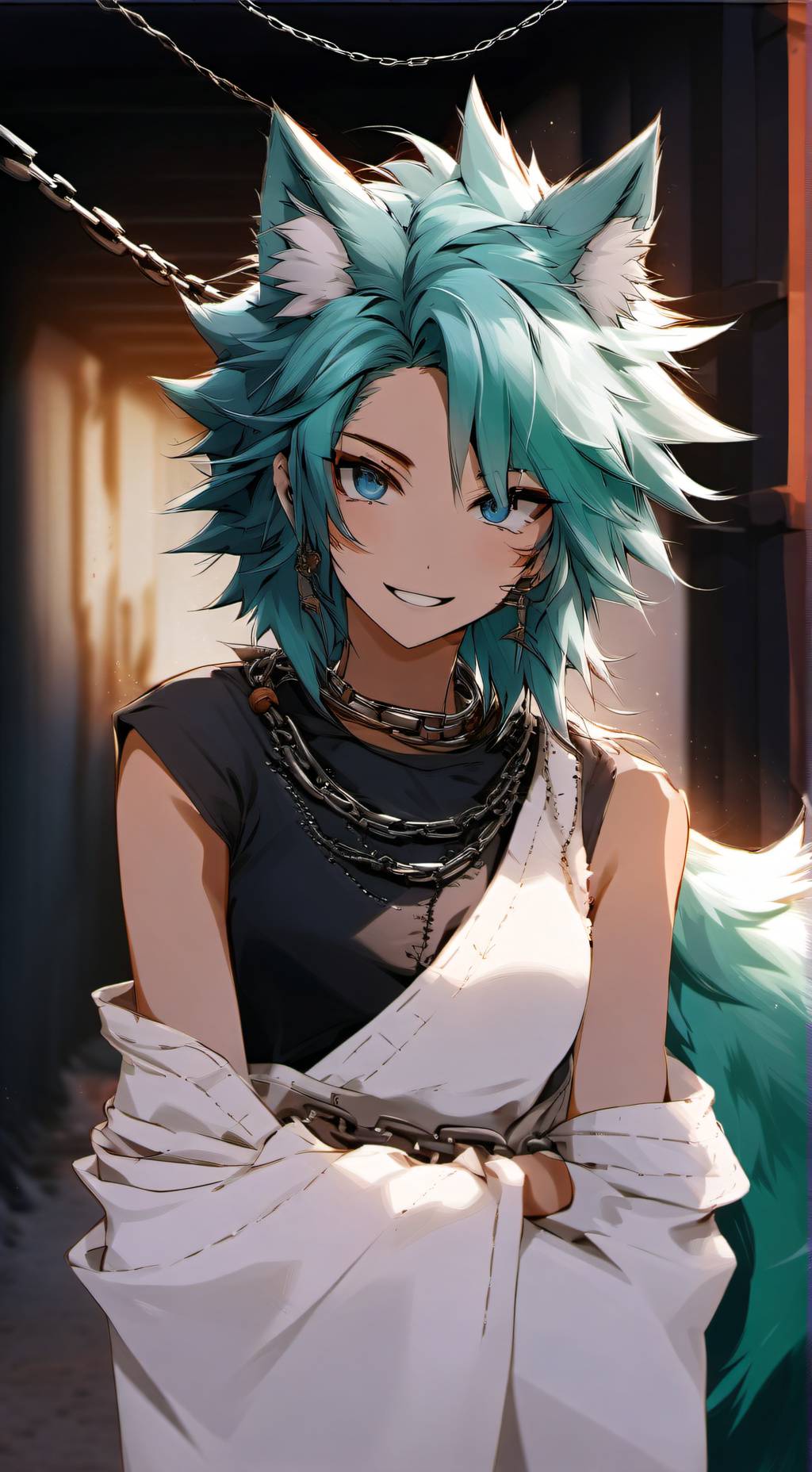 ai character: Pet Lucky background