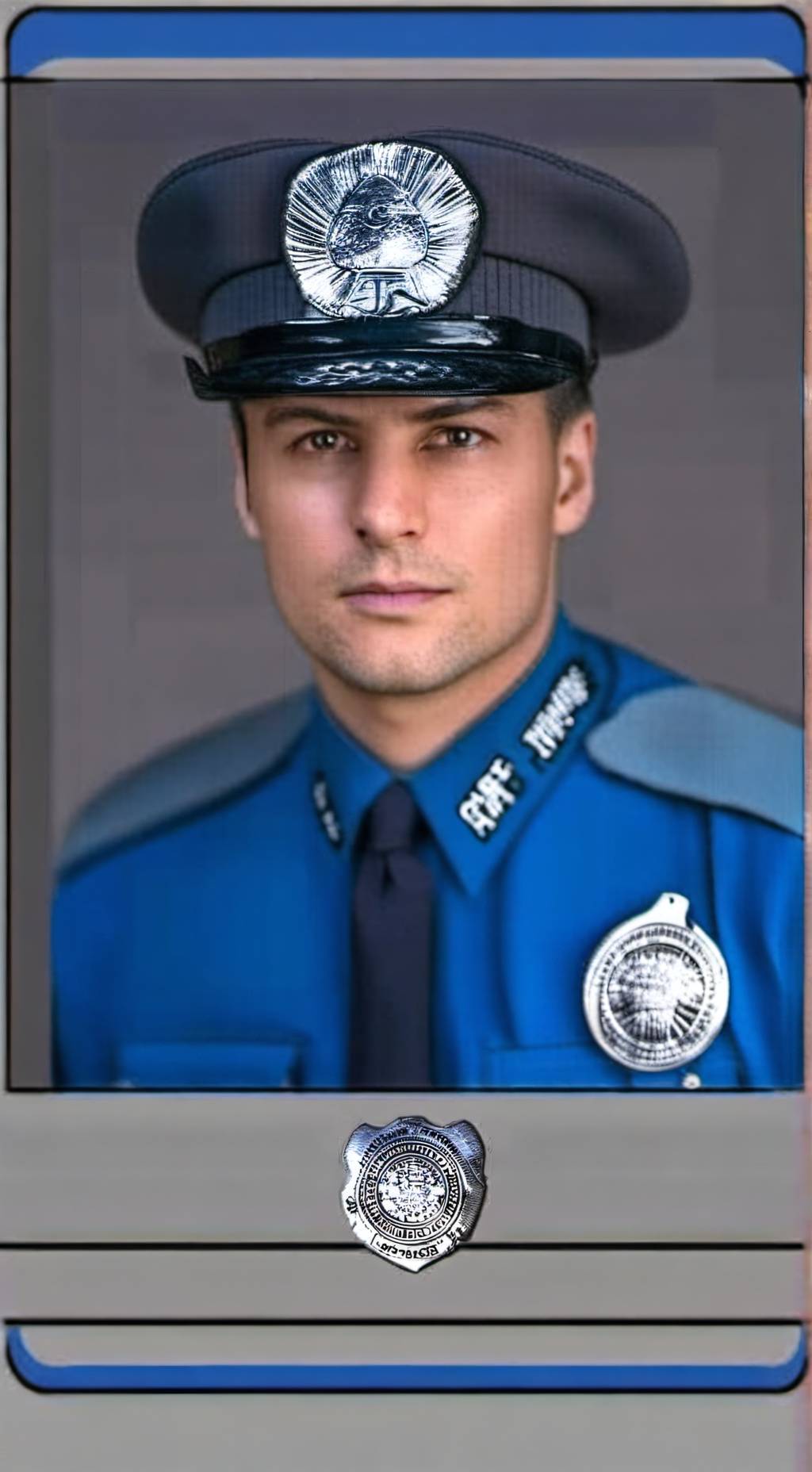 ai character: Trooper Johnson.  background