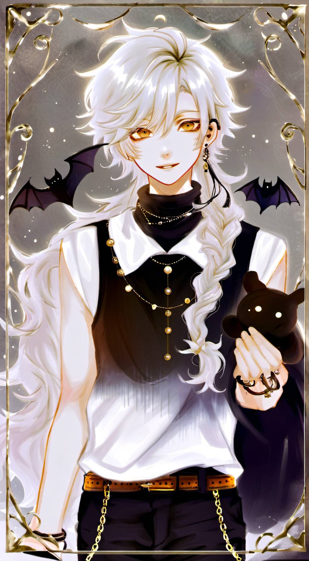 ai character: ☽Mars☾ background