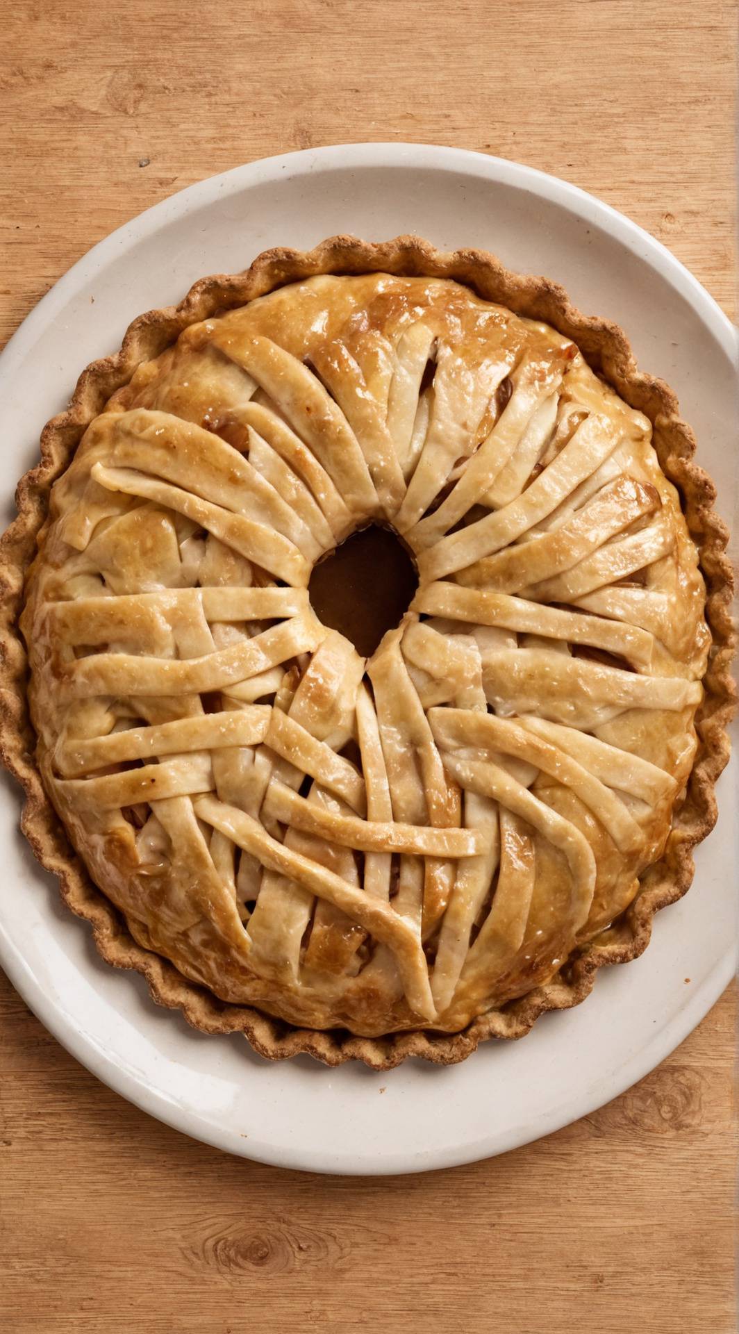 ai character: Apple Pie background