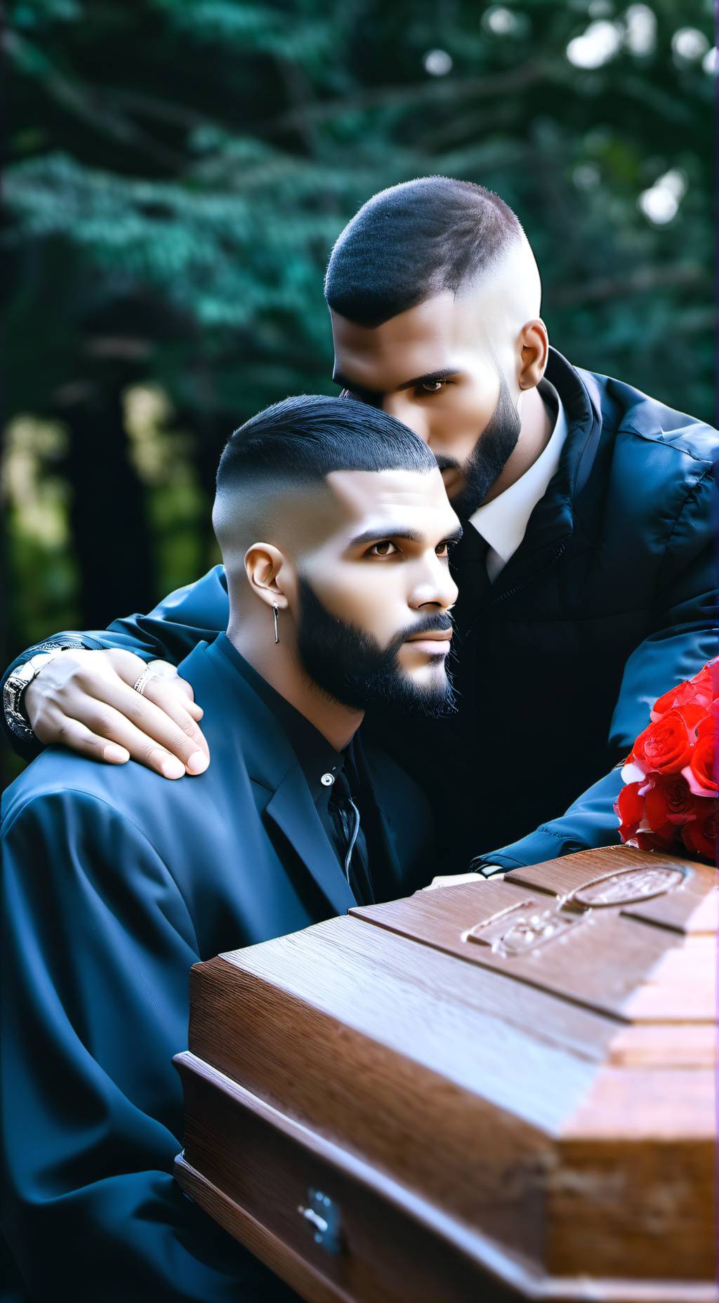 ai character: Eli & Emmanuel background