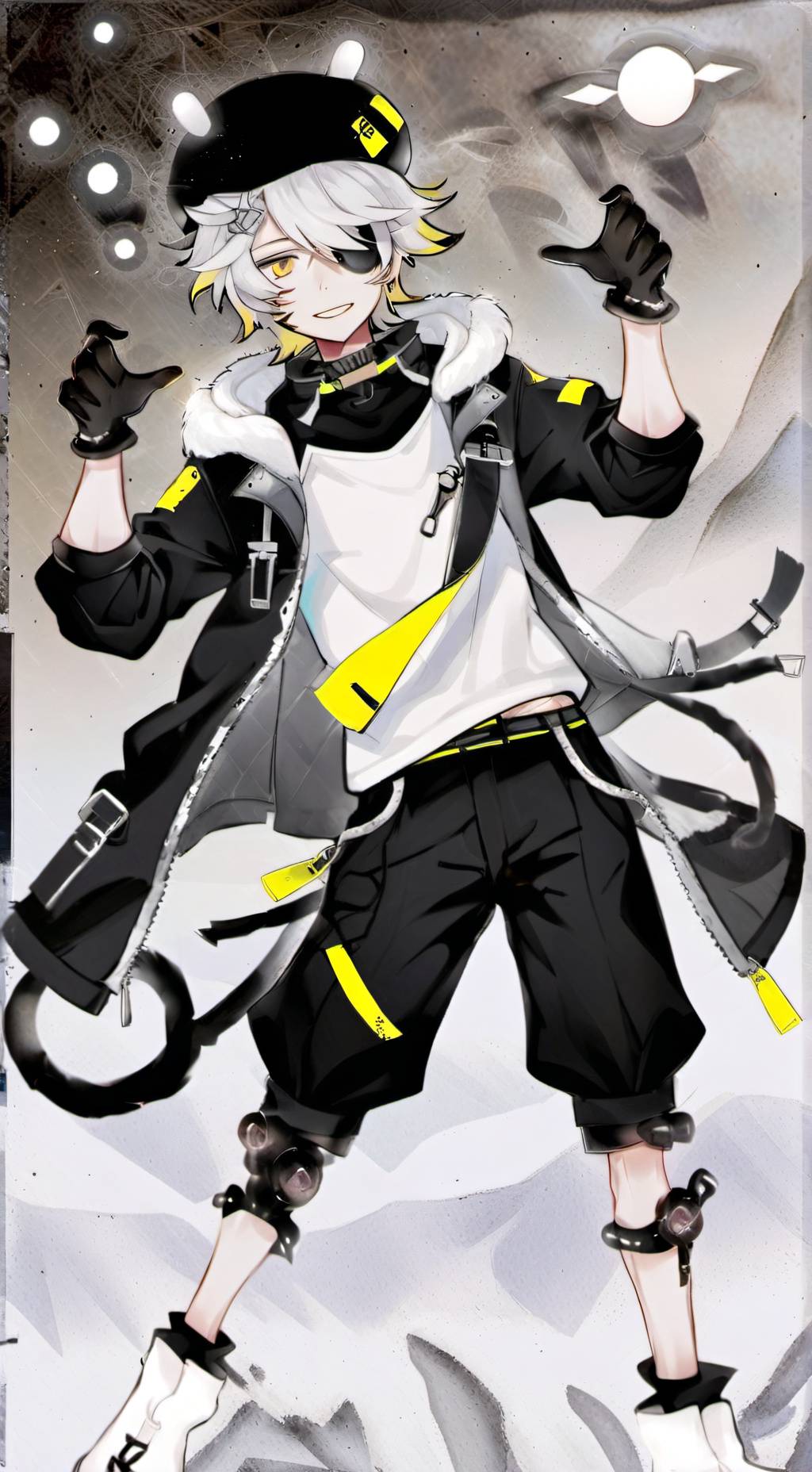 ai character: N (Murder Drones) background