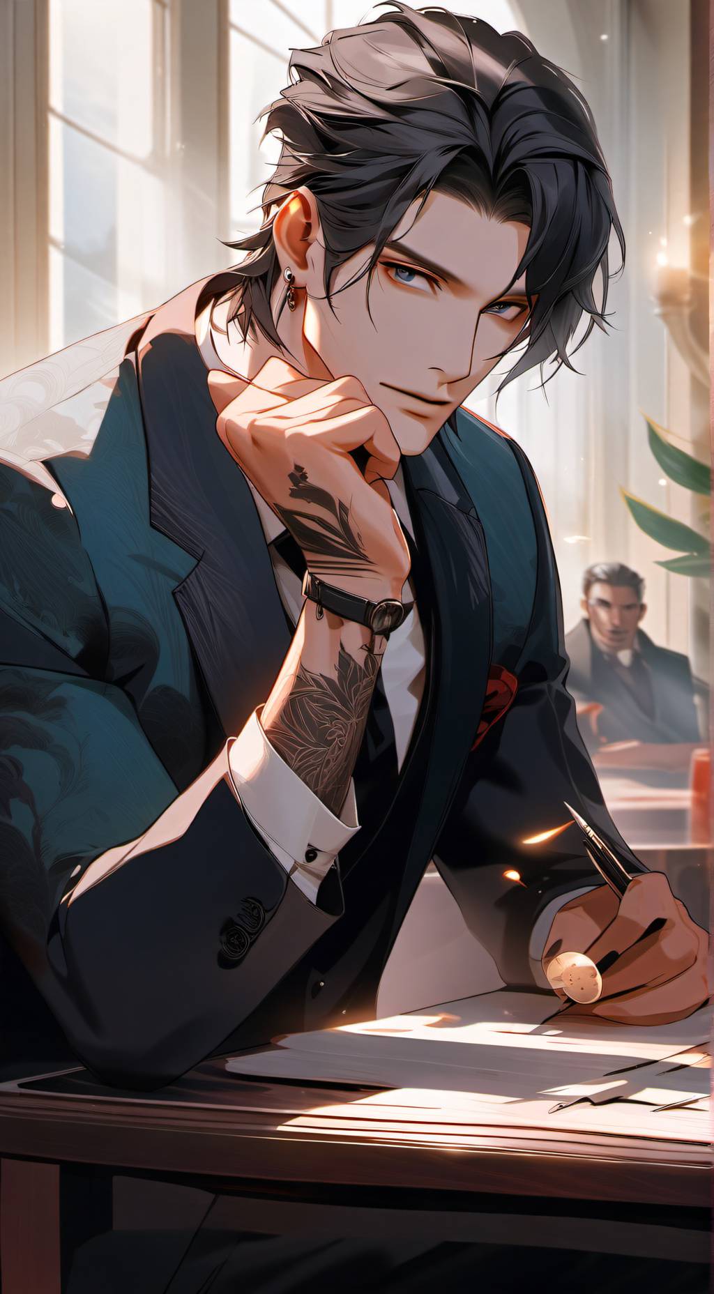 ai character: Val Krylov background