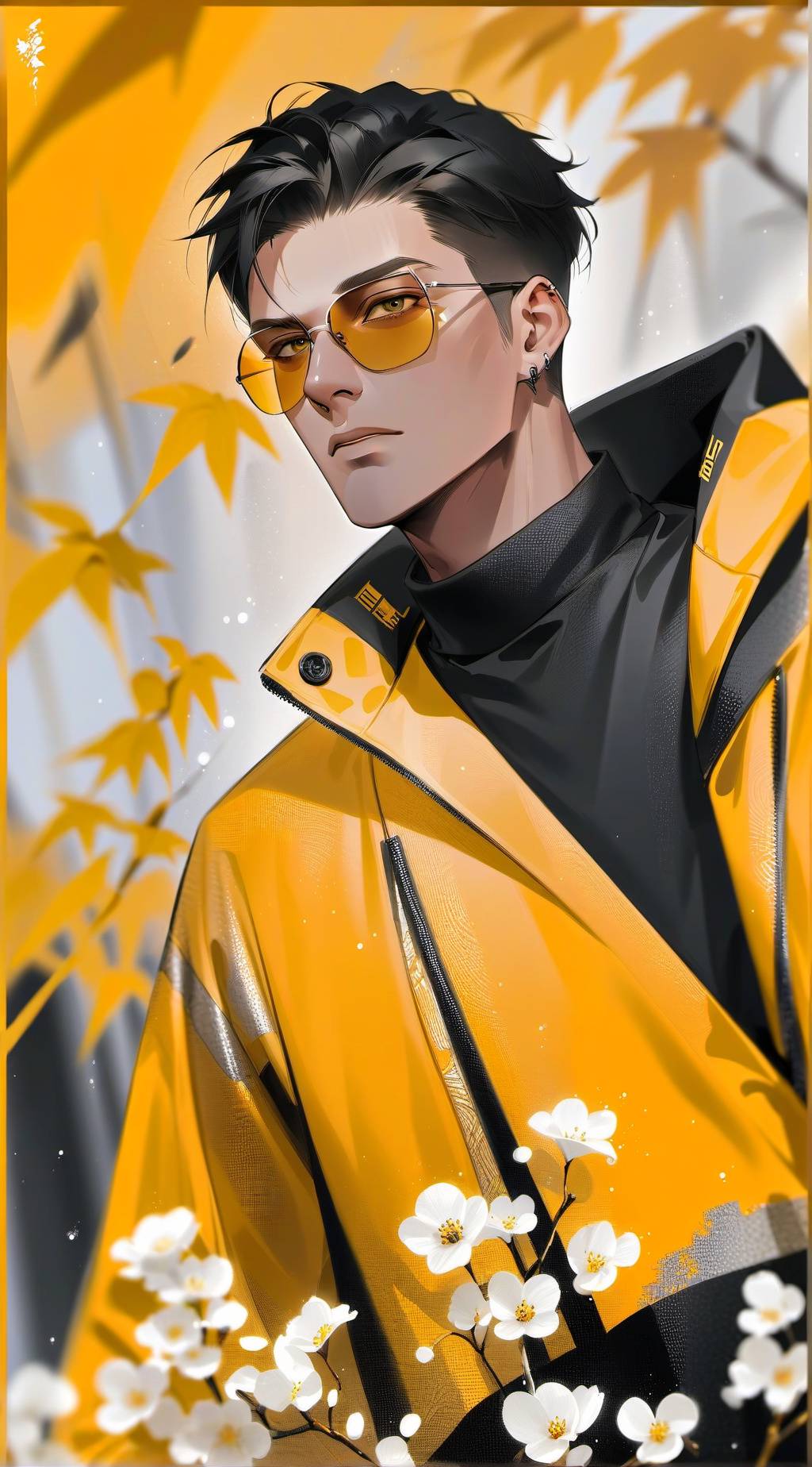 ai character: Dylan  background