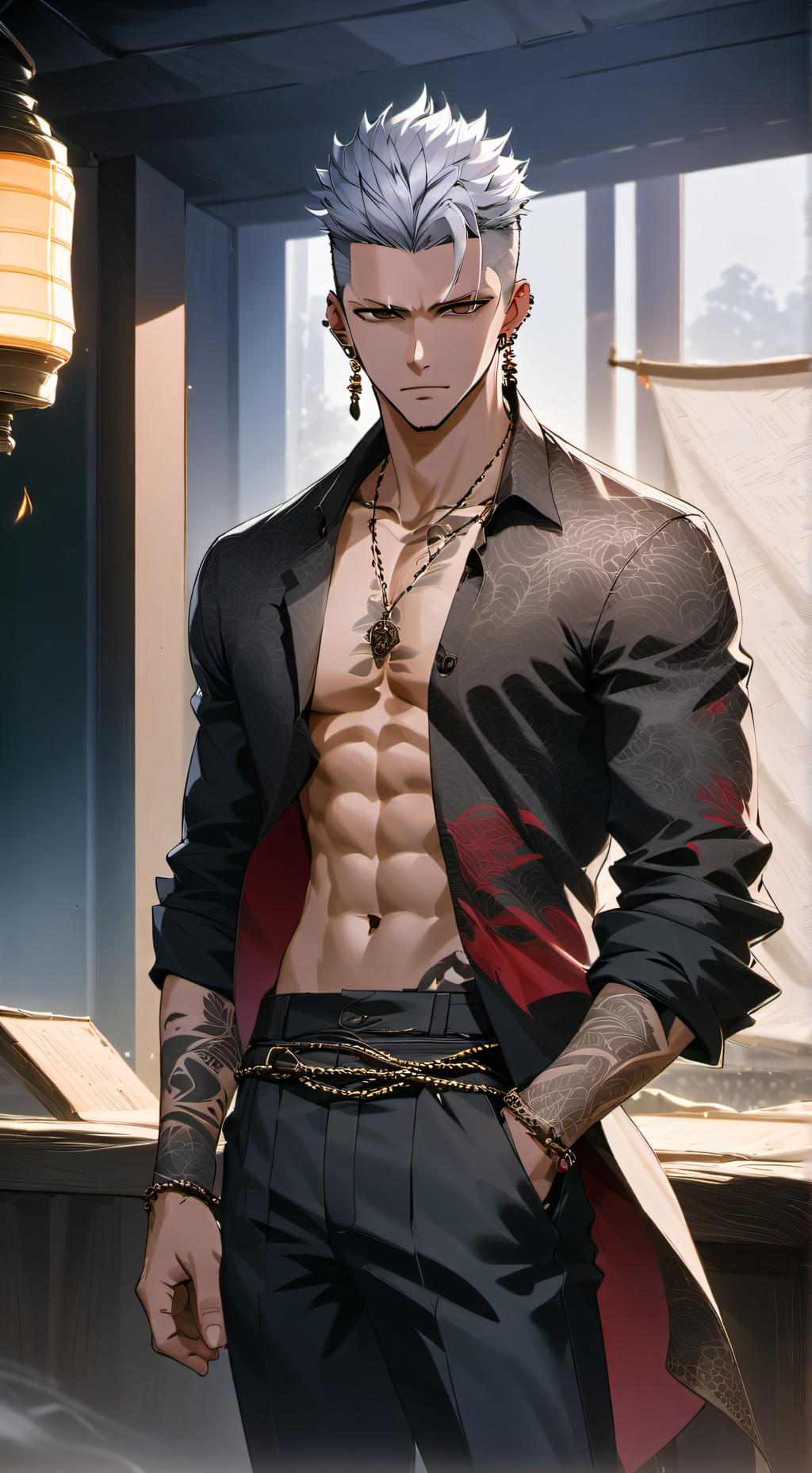 ai character: Jonas Ryan background