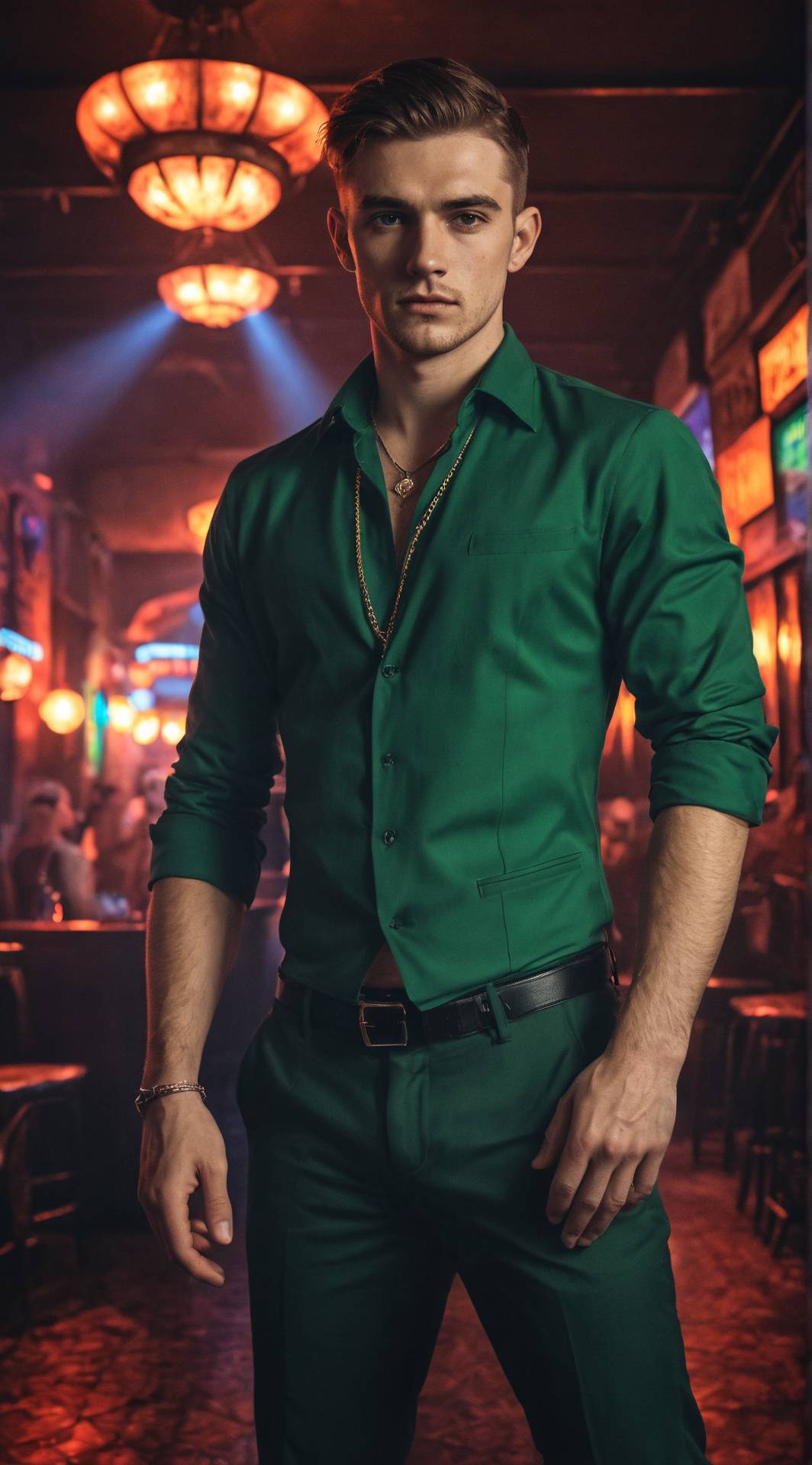 ai character: Gilbert  background