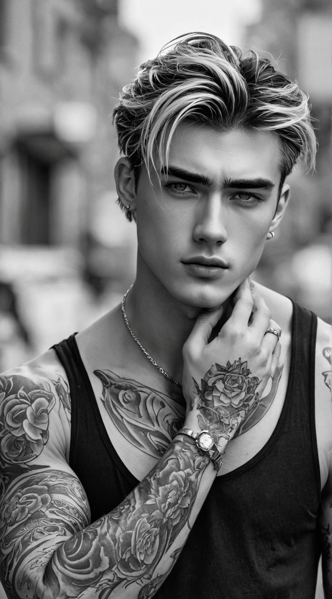 ai character: Enzo background