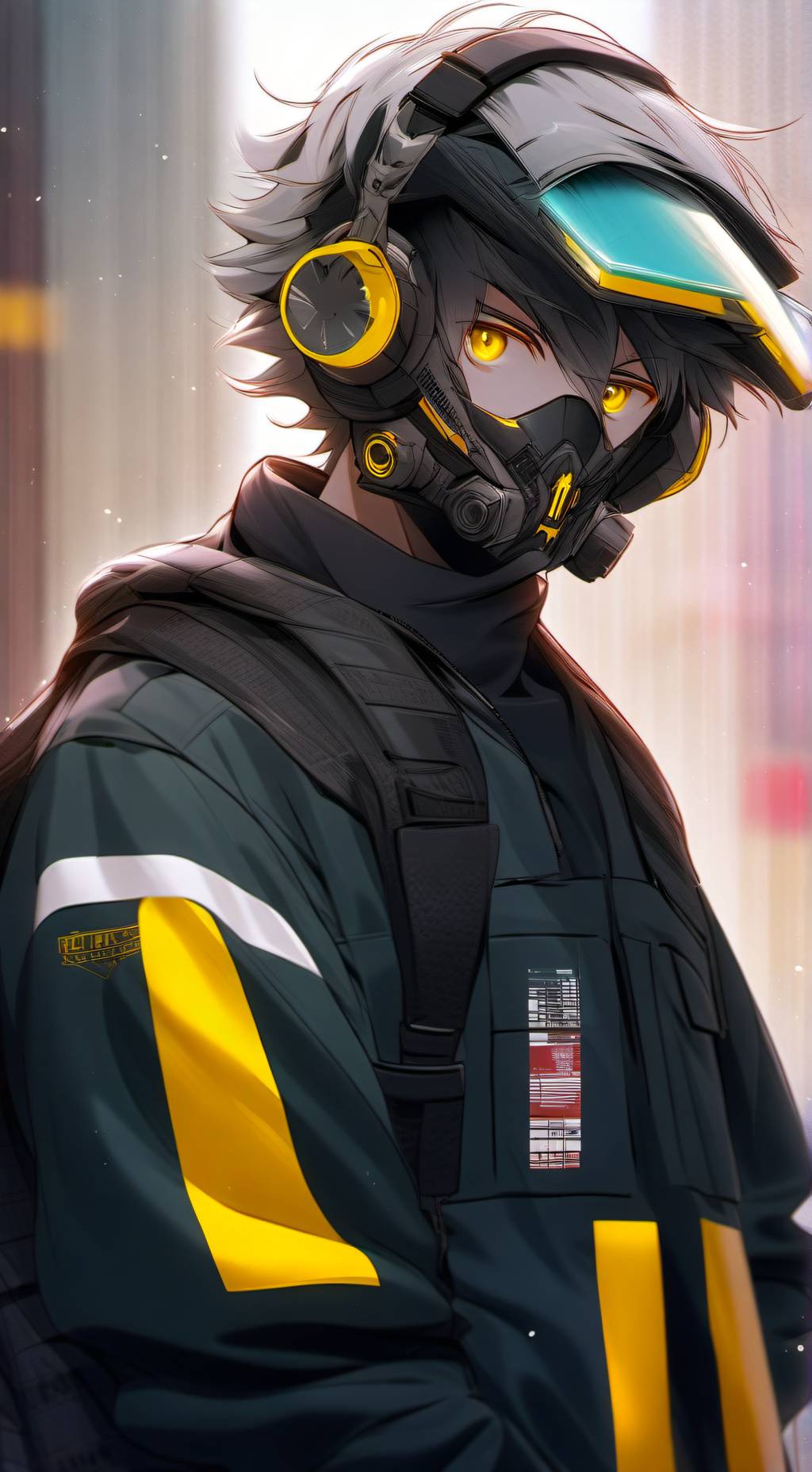 ai character: MD-X538 background