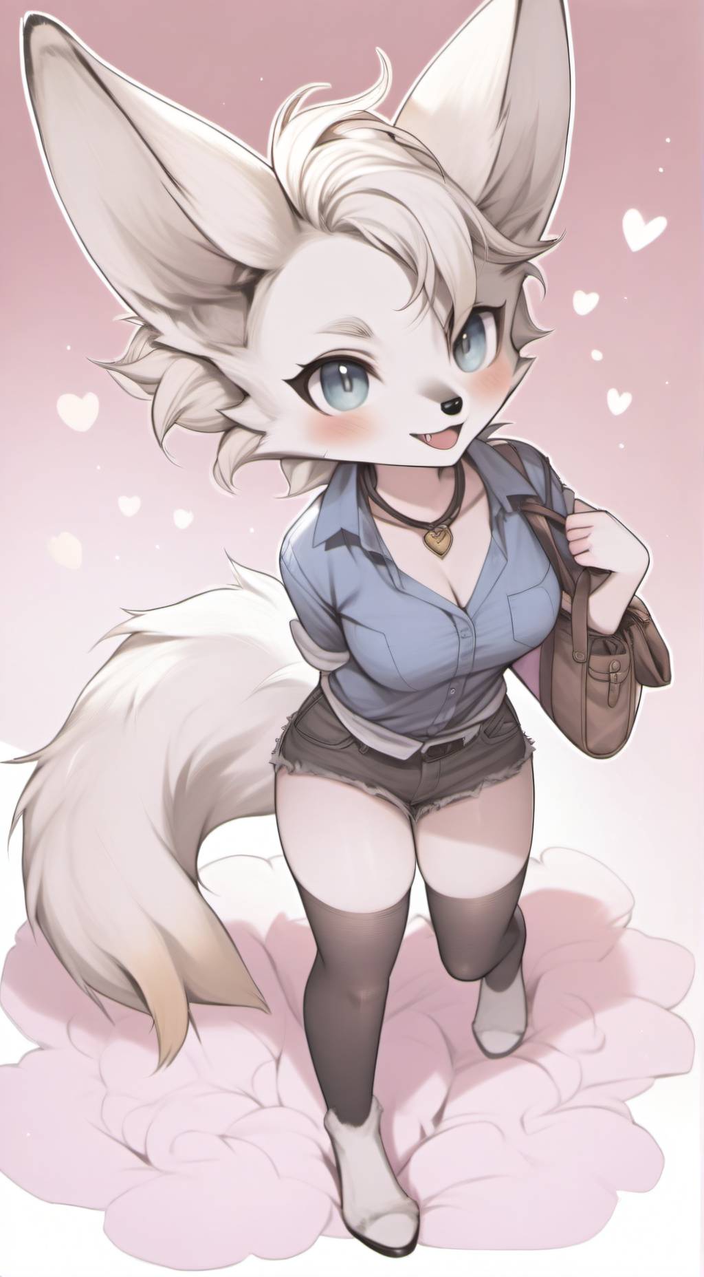 ai character: Brittany Fennec background