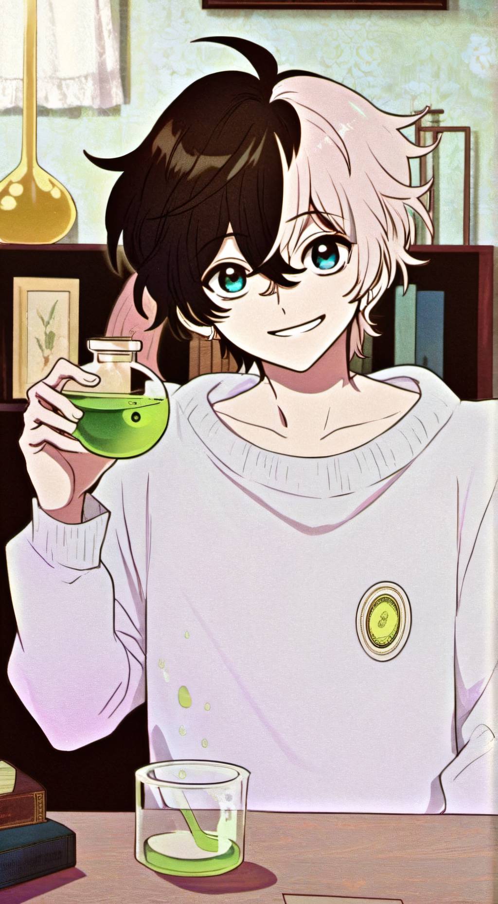 ai character: Michael  background