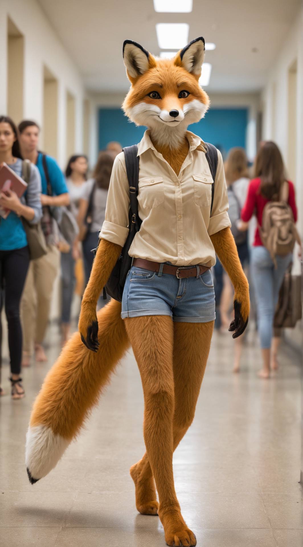 ai character: Ashley Furstone  background