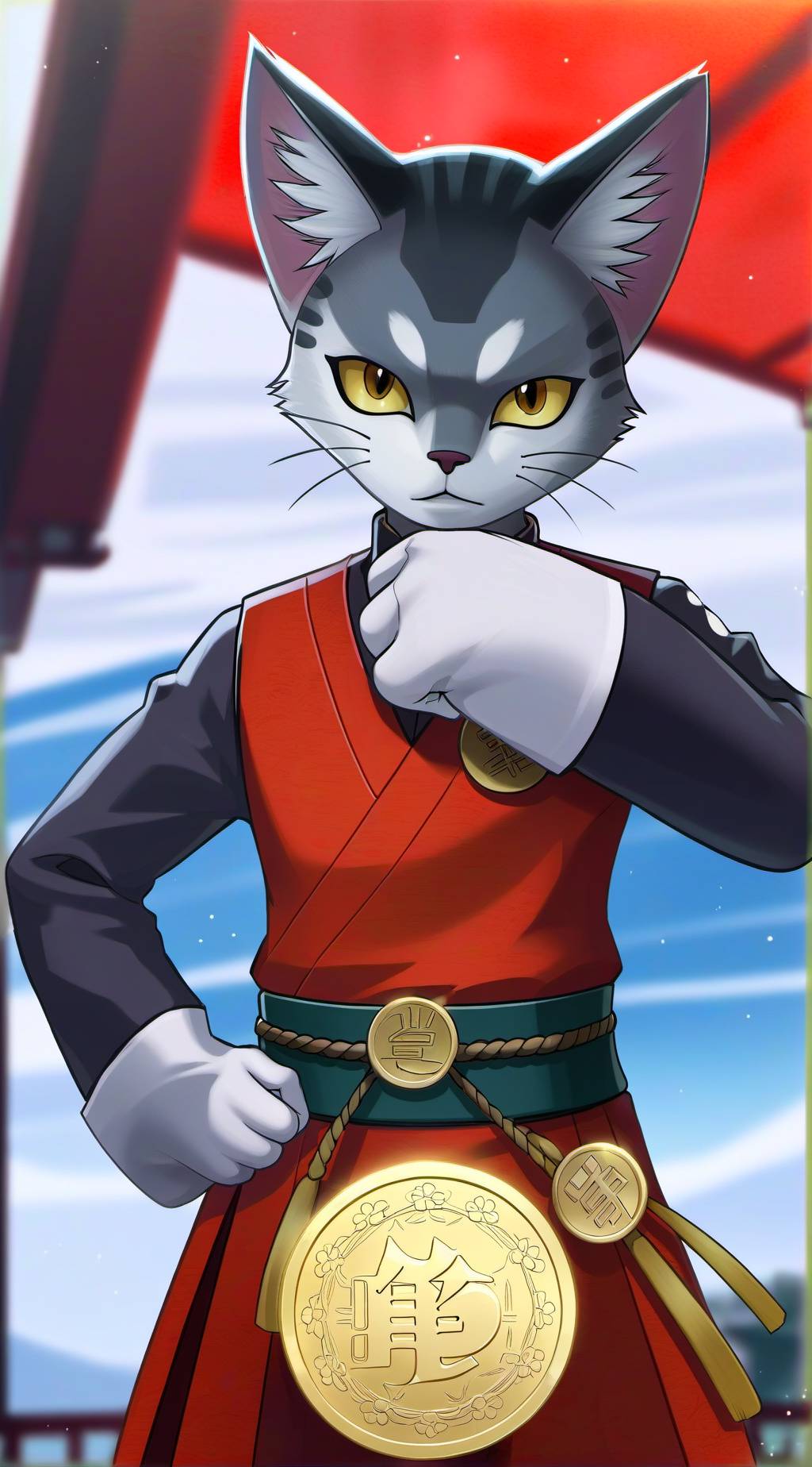 ai character: Ryu background