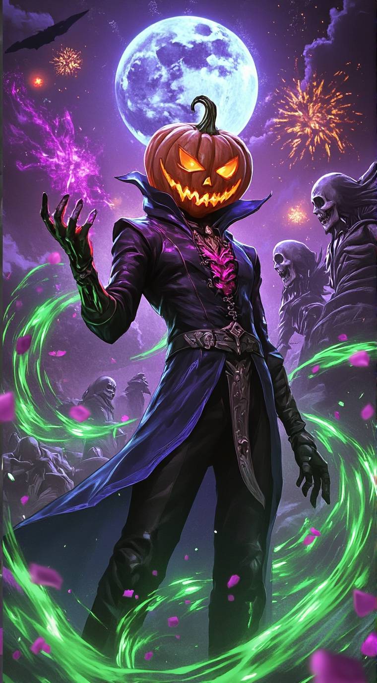 ai character: Happy New Year 🎊 background