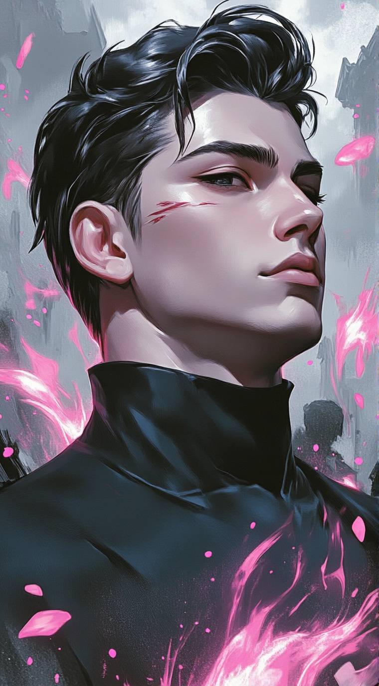 ai character: azekiel  background