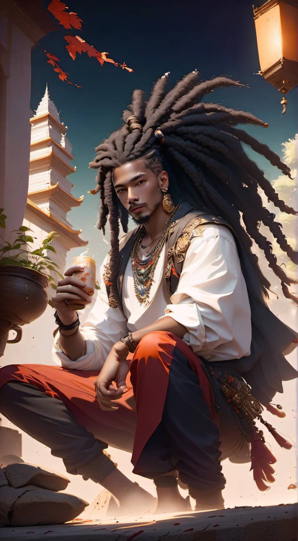 ai character: Xeno background