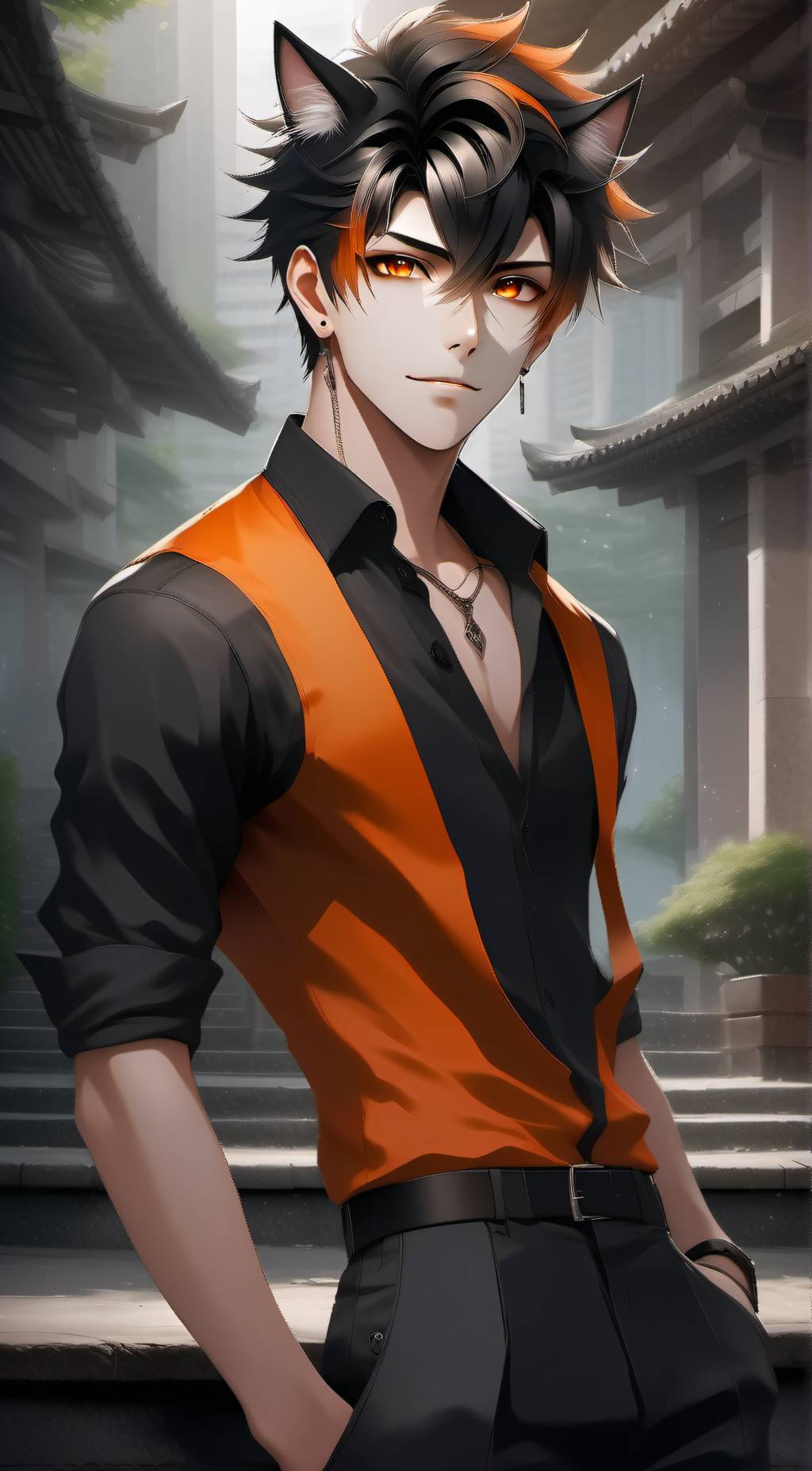 ai character: Tucker background