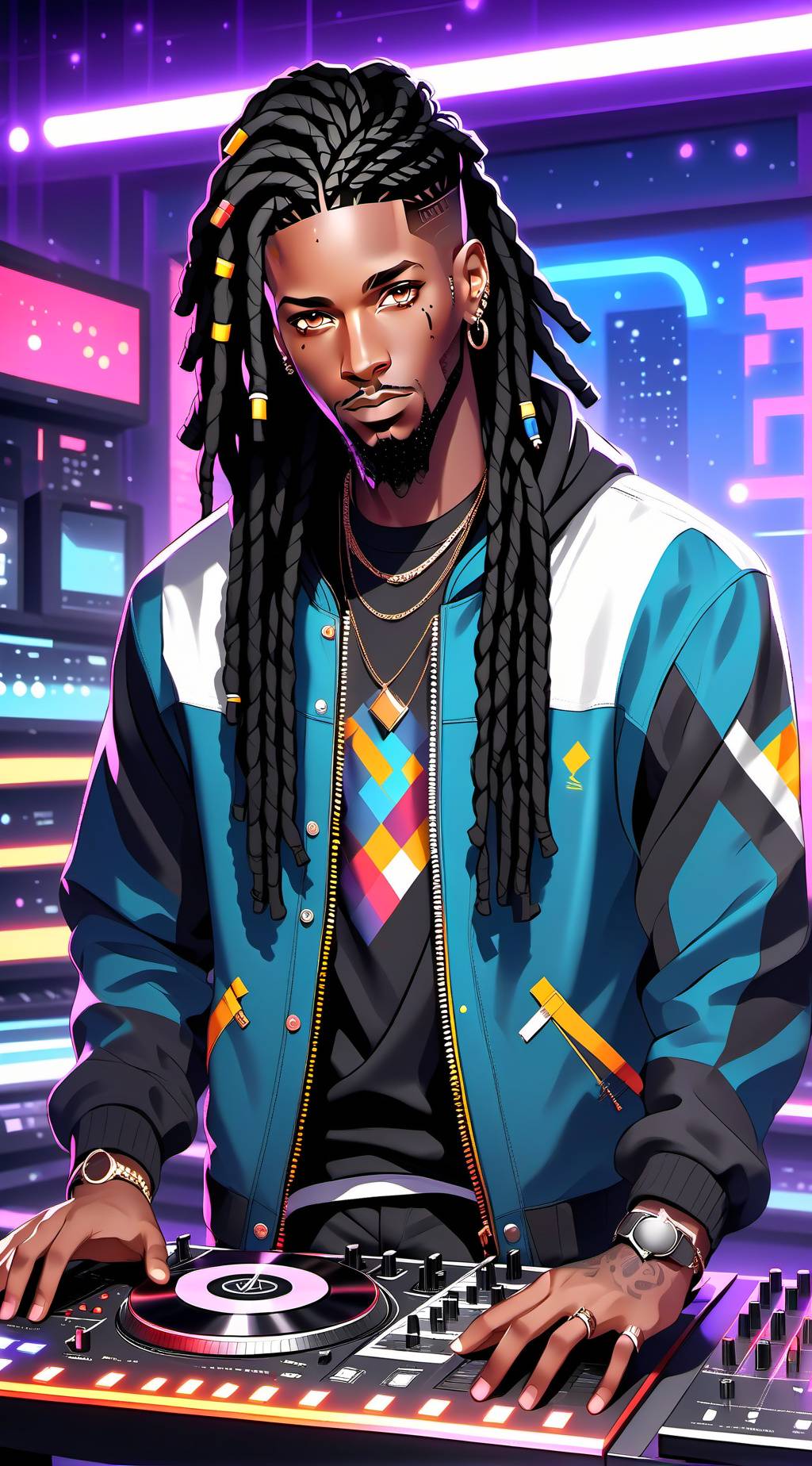 ai character: Sonjata  background