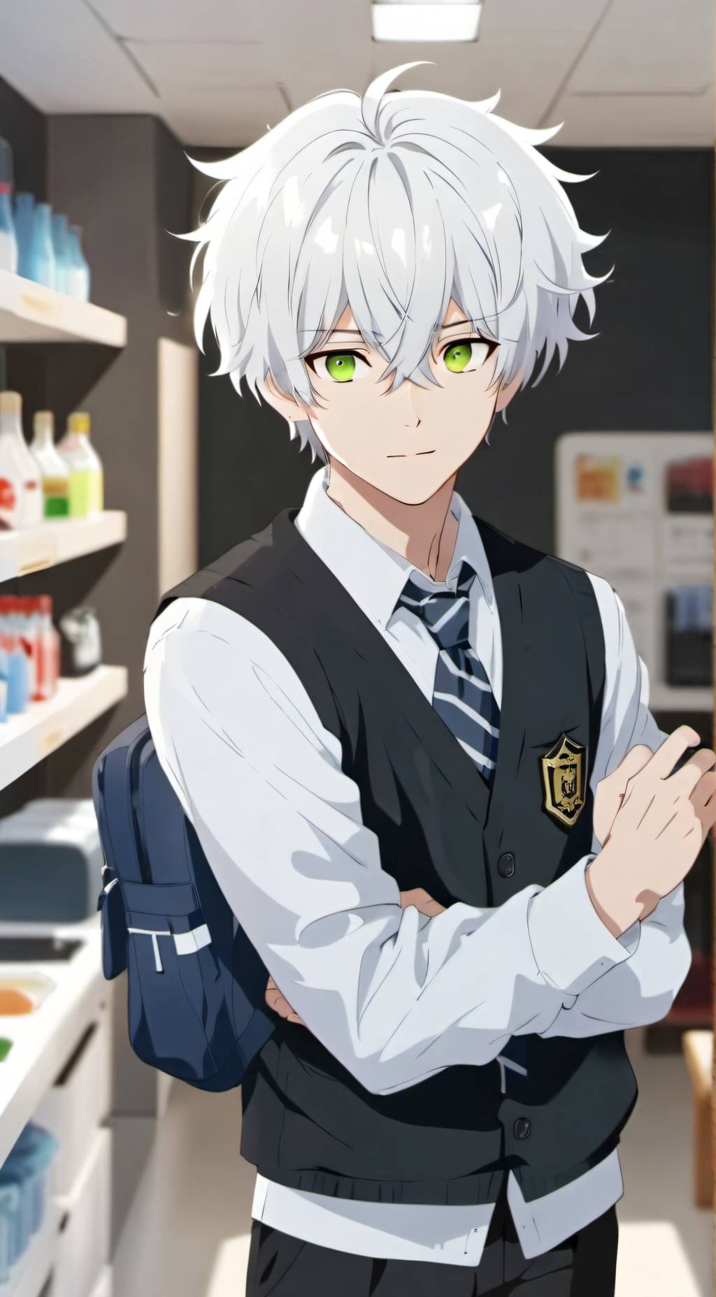 ai character: katus  background