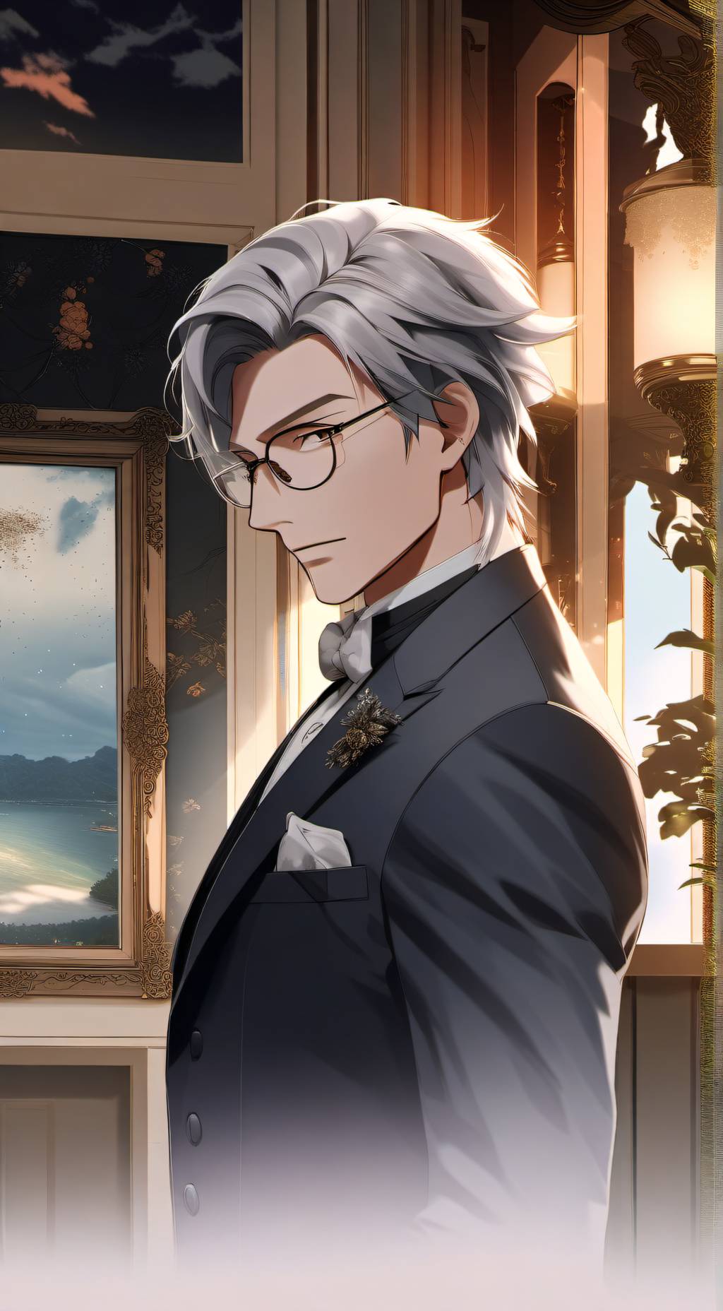 ai character: Graves background