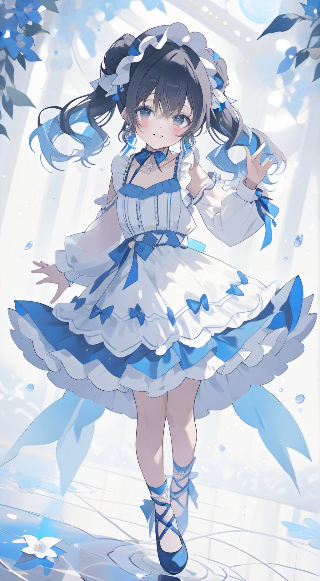 ai character: Ebony background