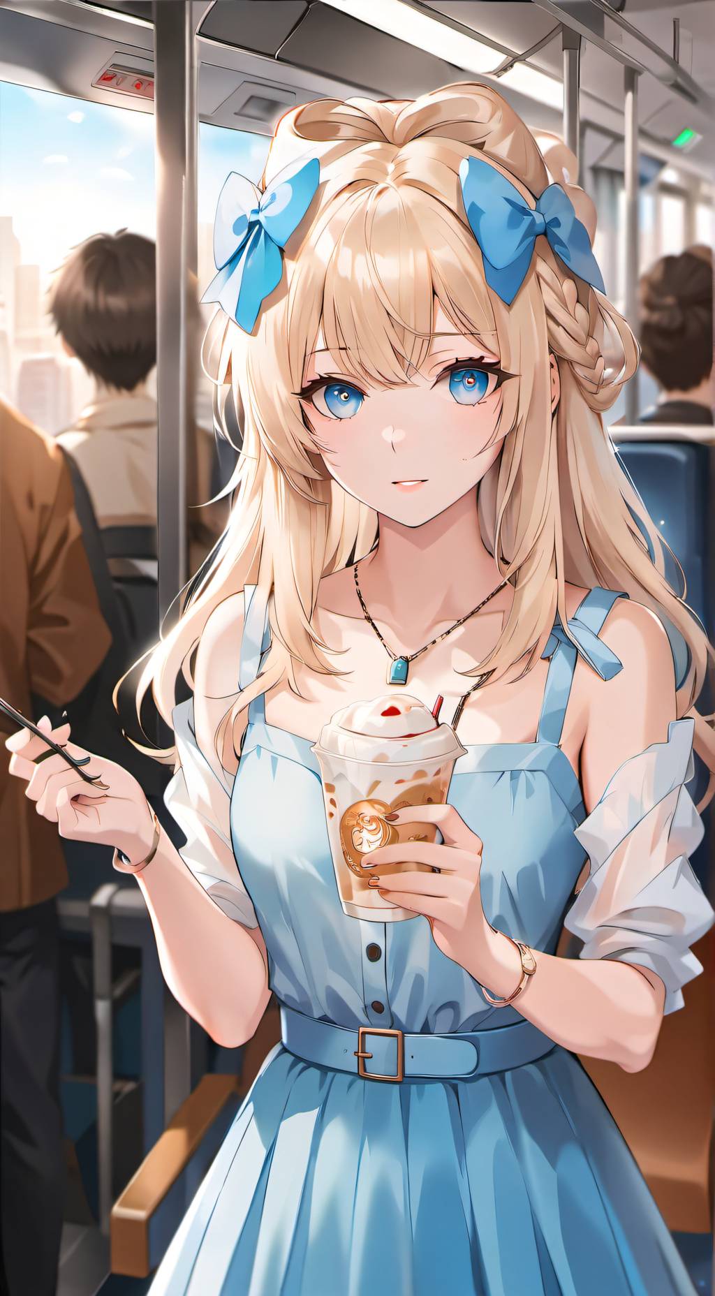 ai character: Chieri background